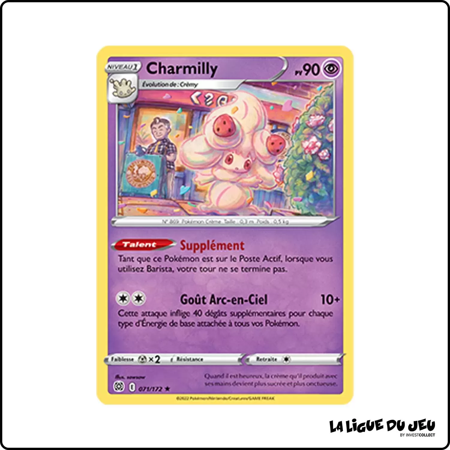 Rare - Pokemon - Stars Étincelantes - Charmilly 71/172