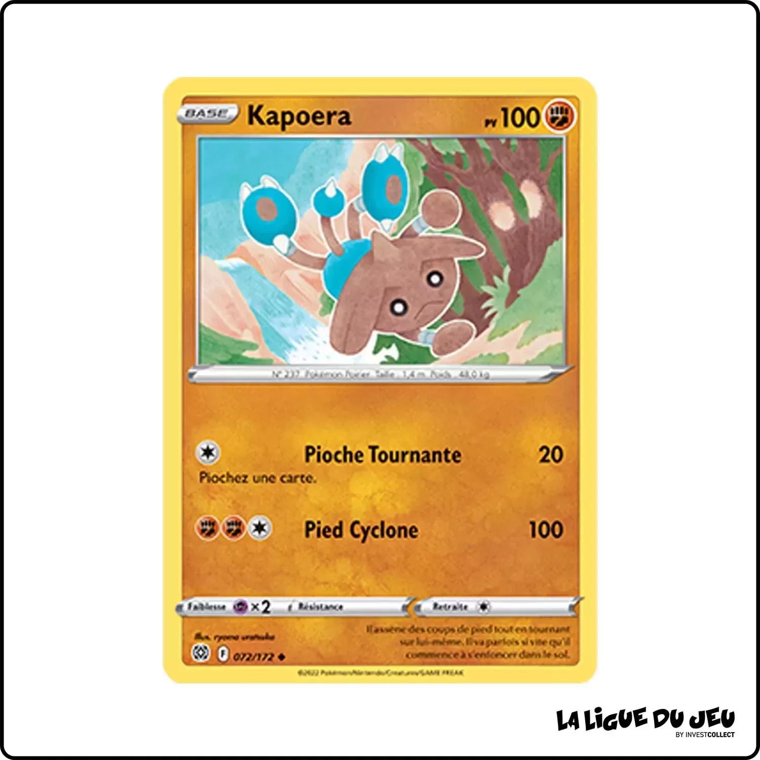 Peu commune - Pokemon - Stars Étincelantes - Kapoera 72/172