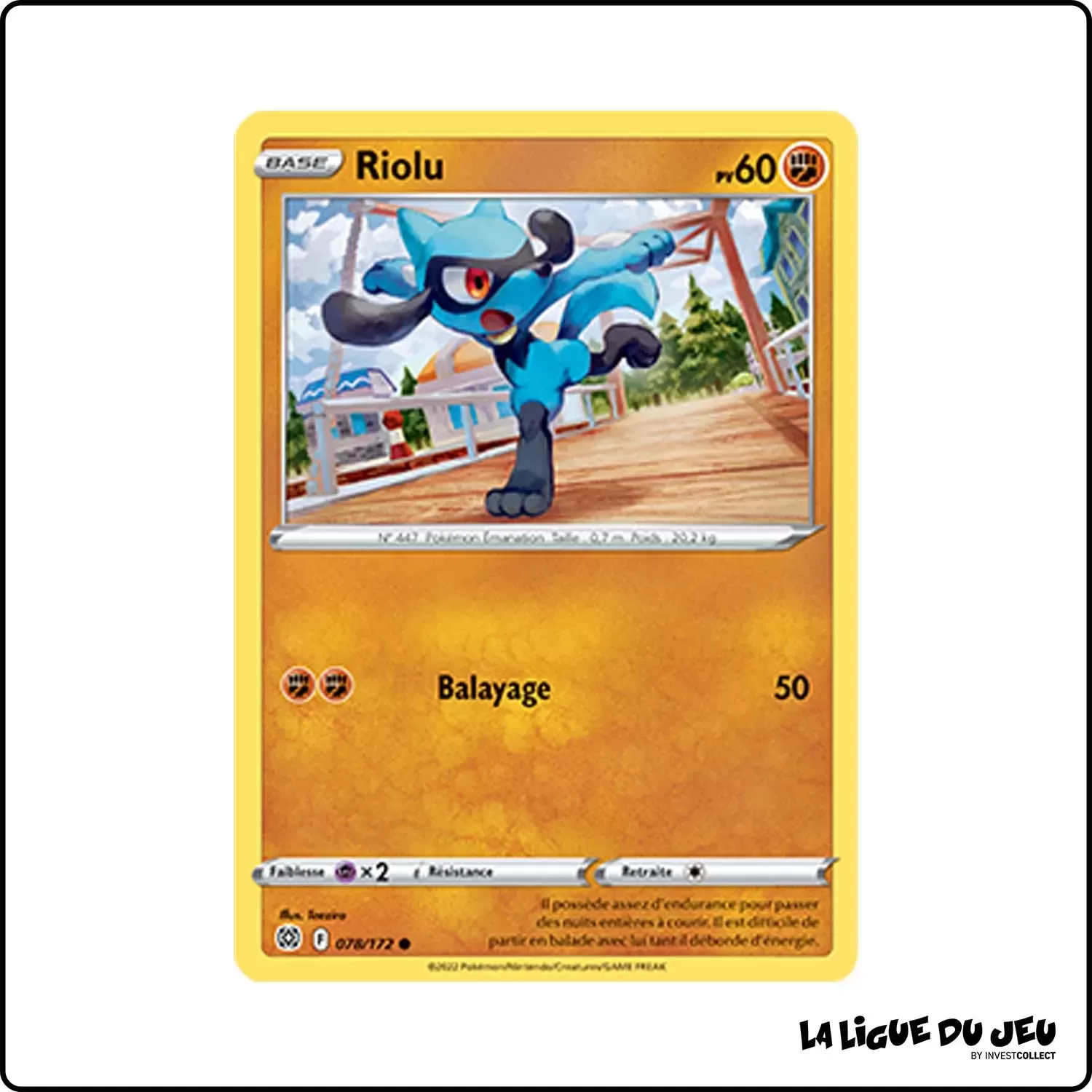 Commune - Pokemon - Stars Étincelantes - Riolu 78/172