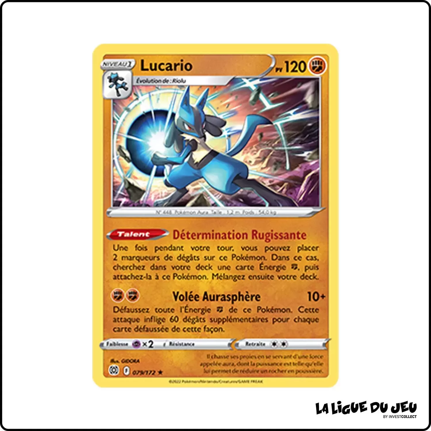 Holo - Pokemon - Stars Étincelantes - Lucario 79/172