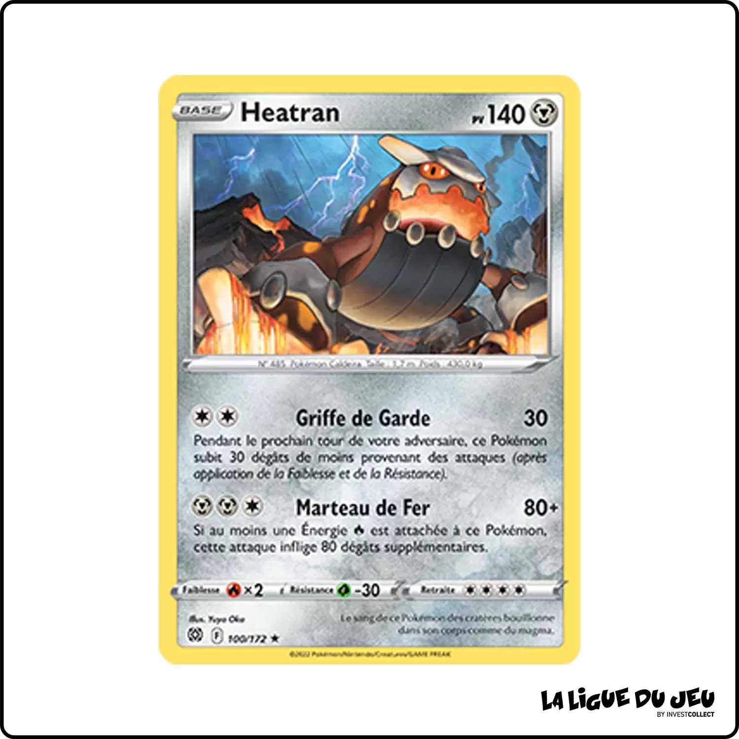 Rare - Pokemon - Stars Étincelantes - Heatran 100/172