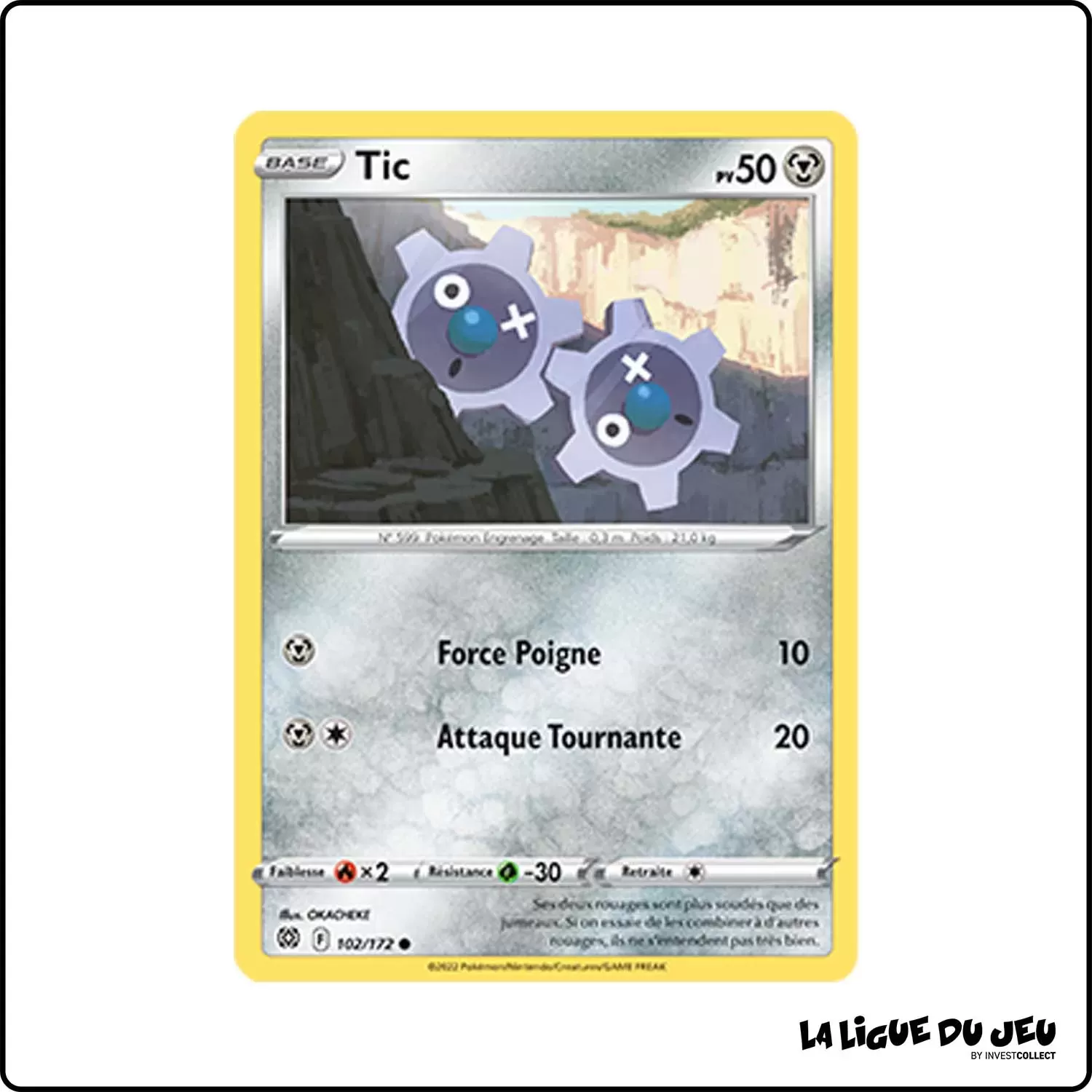 Commune - Pokemon - Stars Étincelantes - Tic 102/172