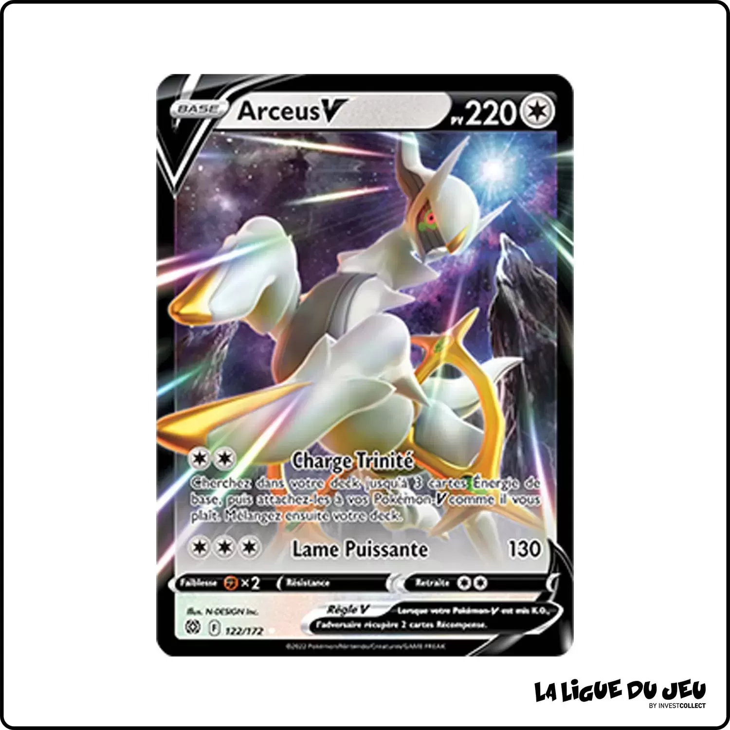 Ultra - Pokemon - Stars Étincelantes - Arceus-V 122/172