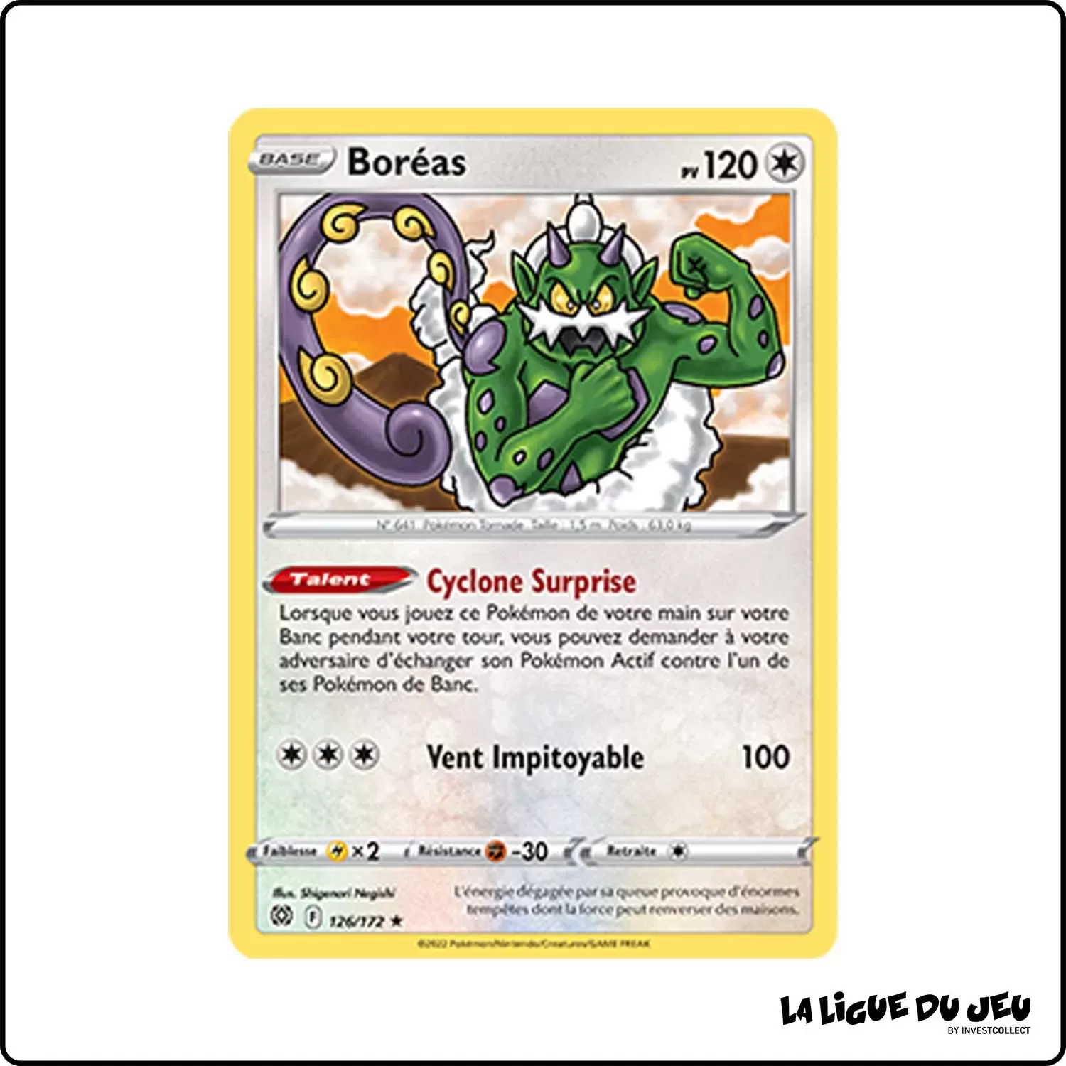 Rare - Pokemon - Stars Étincelantes - Boréas 126/172