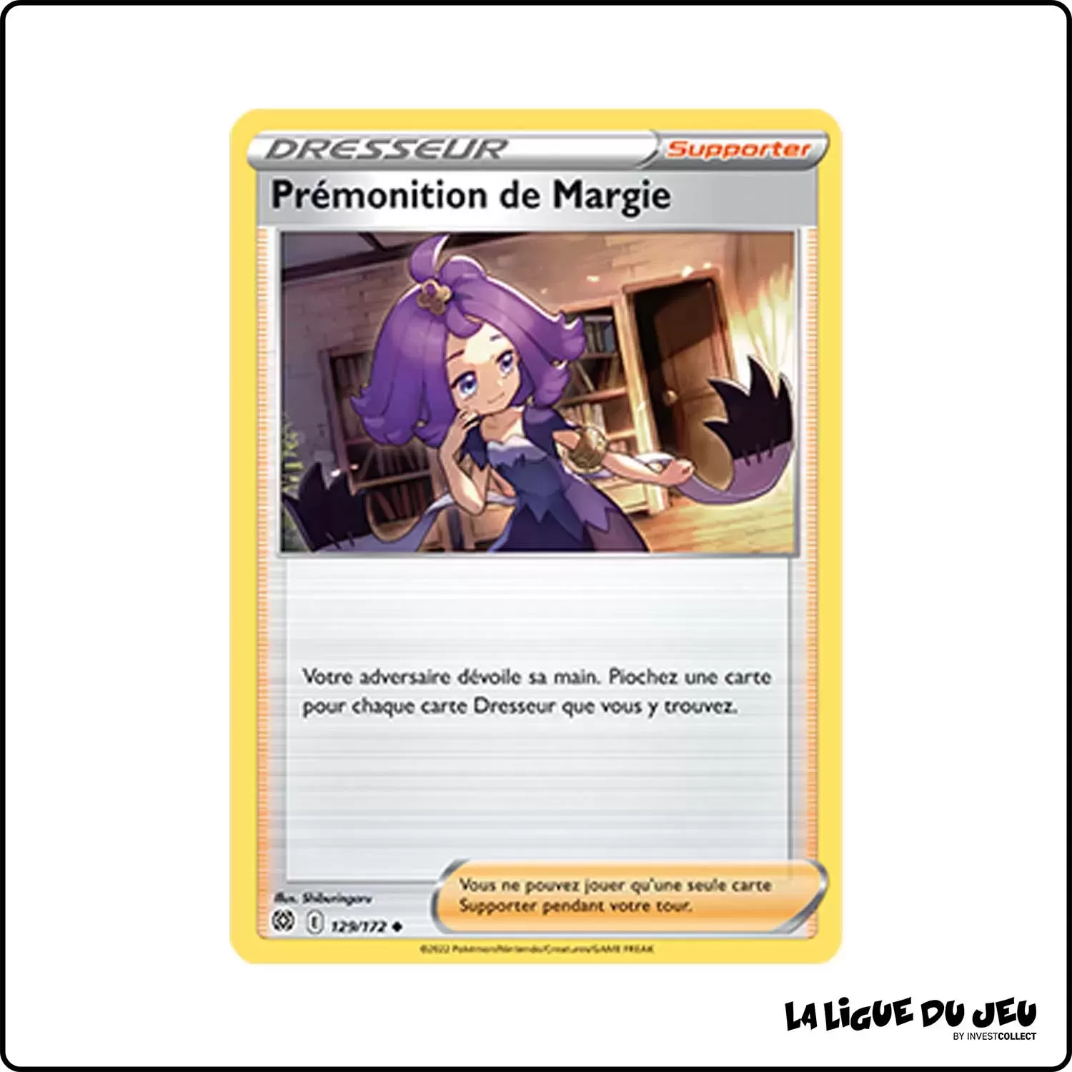 Peu commune - Pokemon - Stars Étincelantes - Prémonition de Margie 129/172