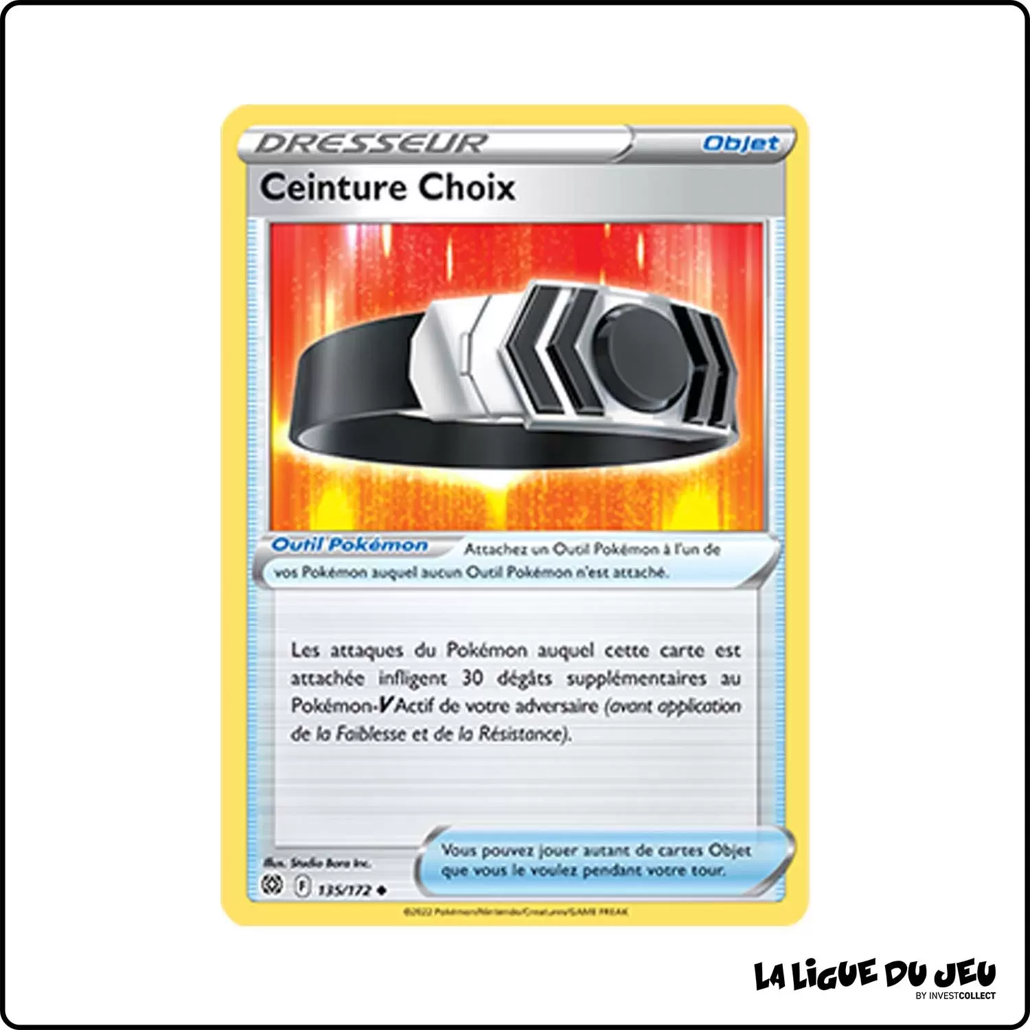 Peu commune - Pokemon - Stars Étincelantes - Ceinture Choix 135/172