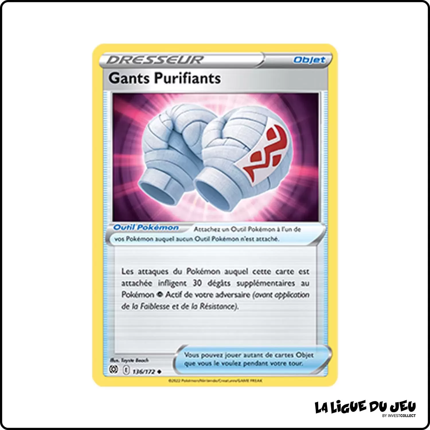 Peu commune - Pokemon - Stars Étincelantes - Gants Purifiants 136/172