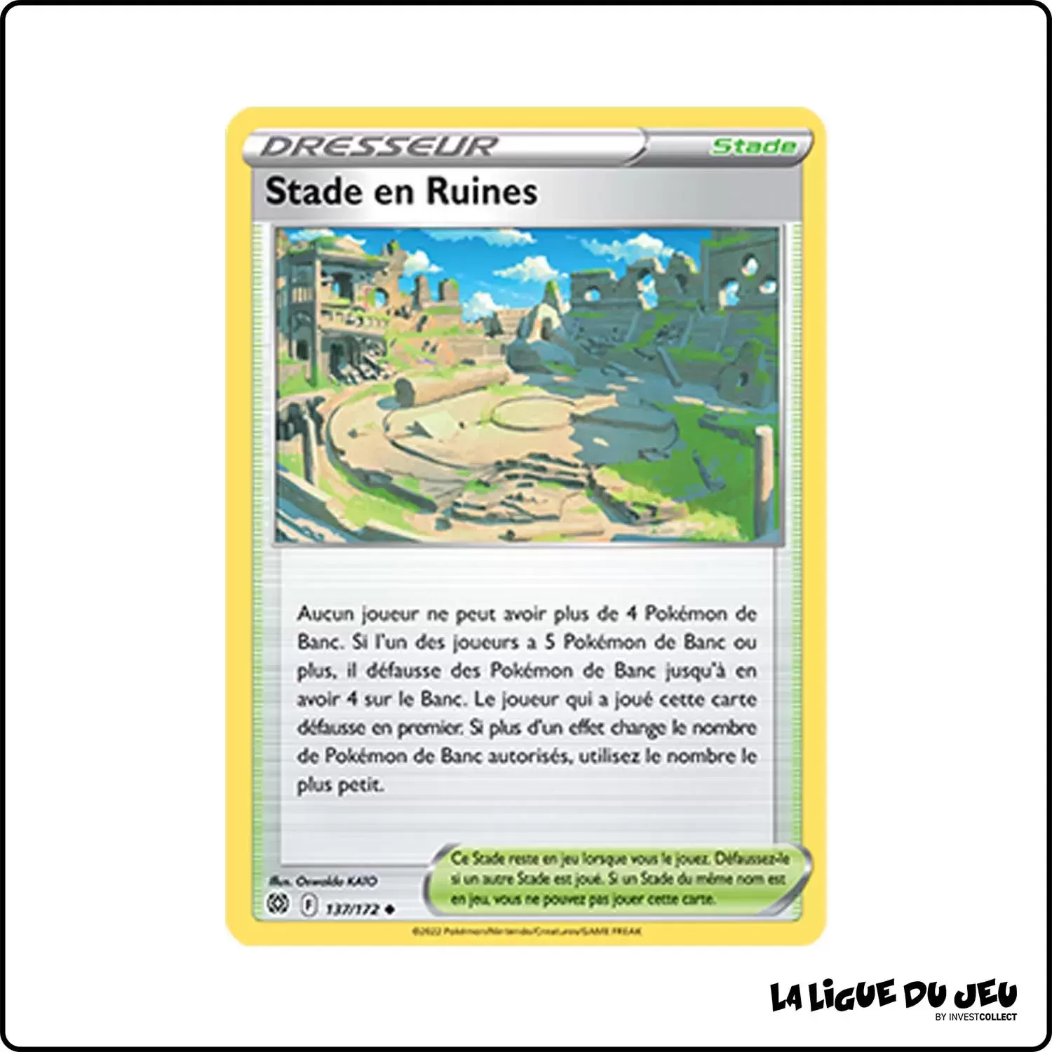 Peu commune - Pokemon - Stars Étincelantes - Stade en Ruines 137/172