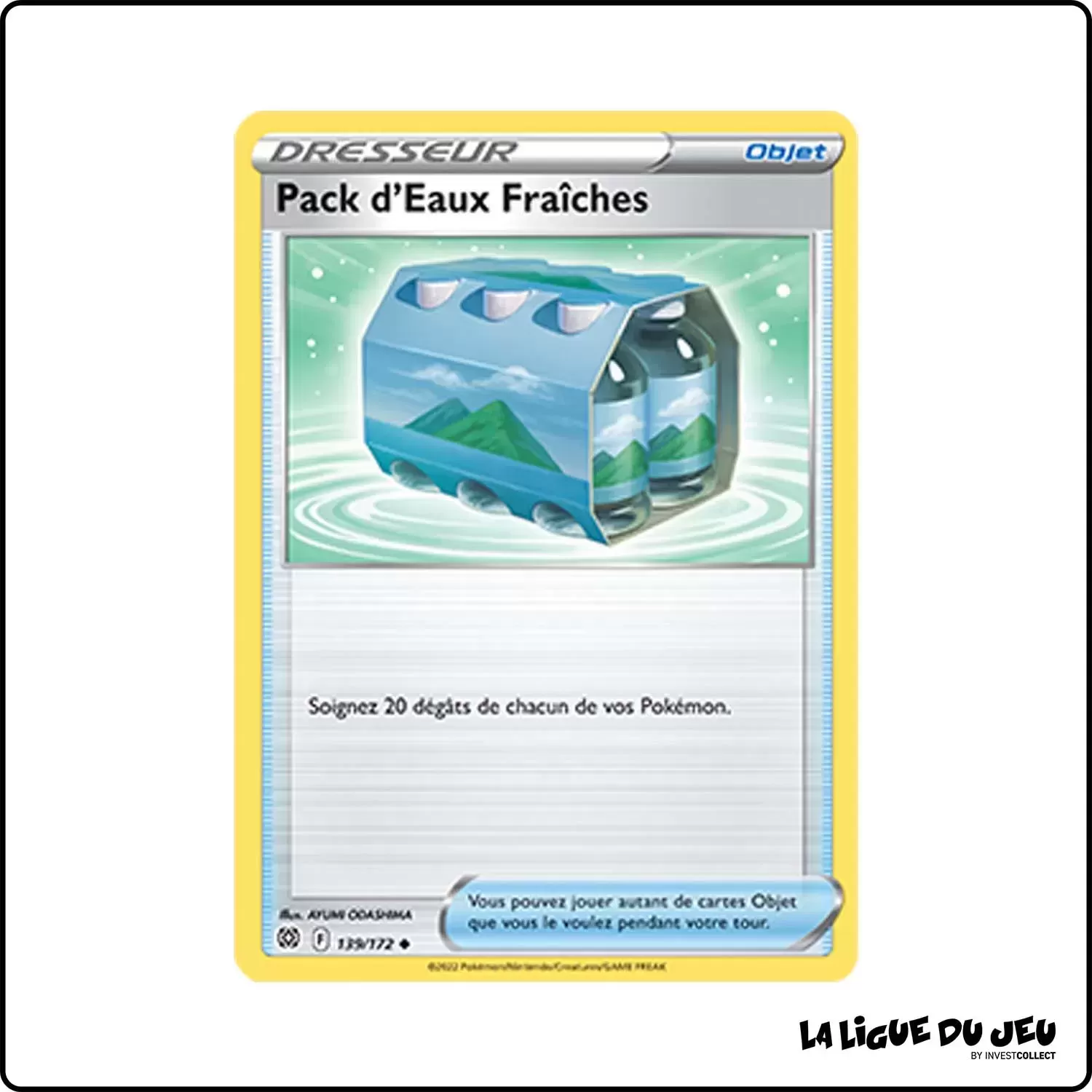 Peu commune - Pokemon - Stars Étincelantes - Pack d'Eaux Fraîches 139/172