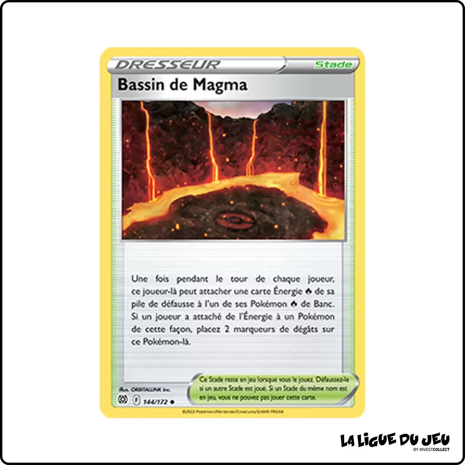 Peu commune - Pokemon - Stars Étincelantes - Bassin de Magma 144/172