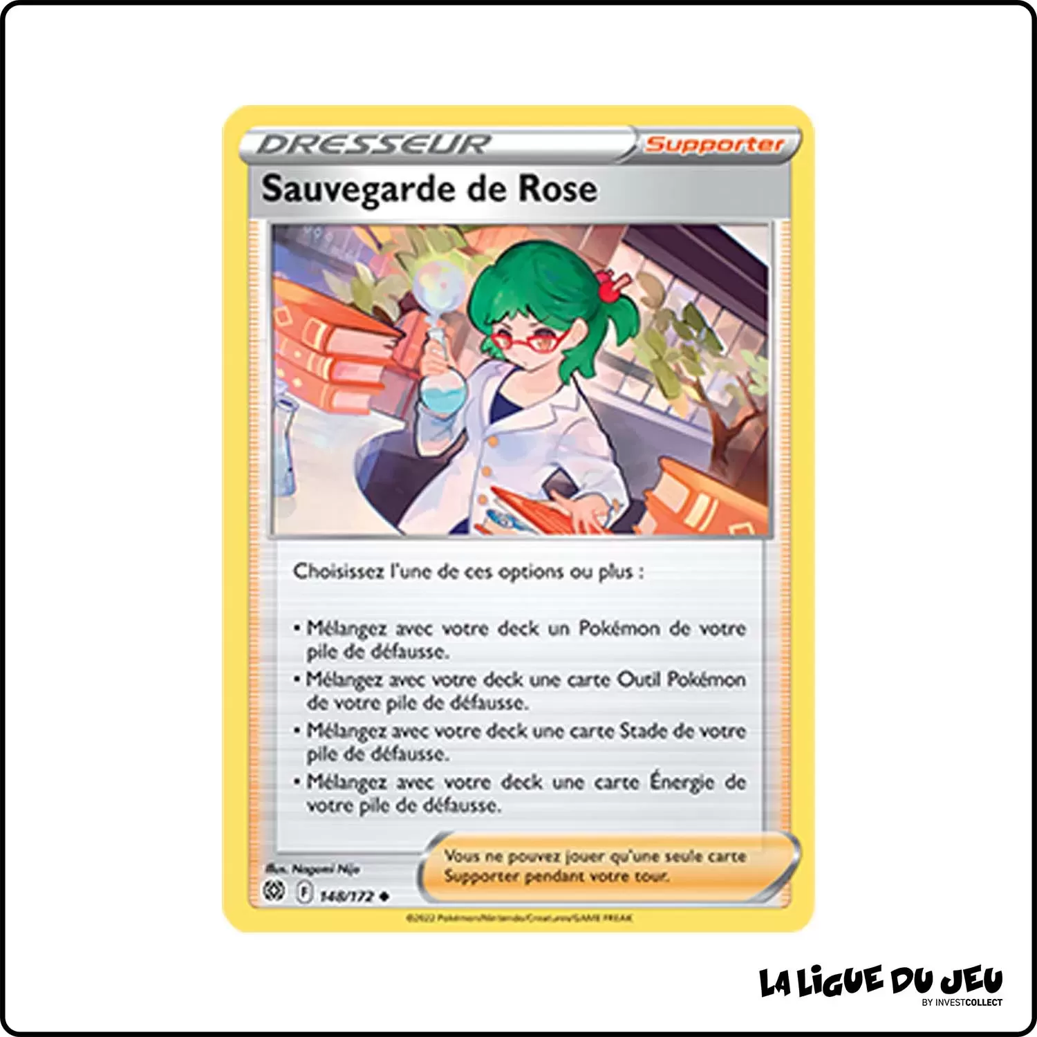 Peu commune - Pokemon - Stars Étincelantes - Sauvegarde de Rose 148/172