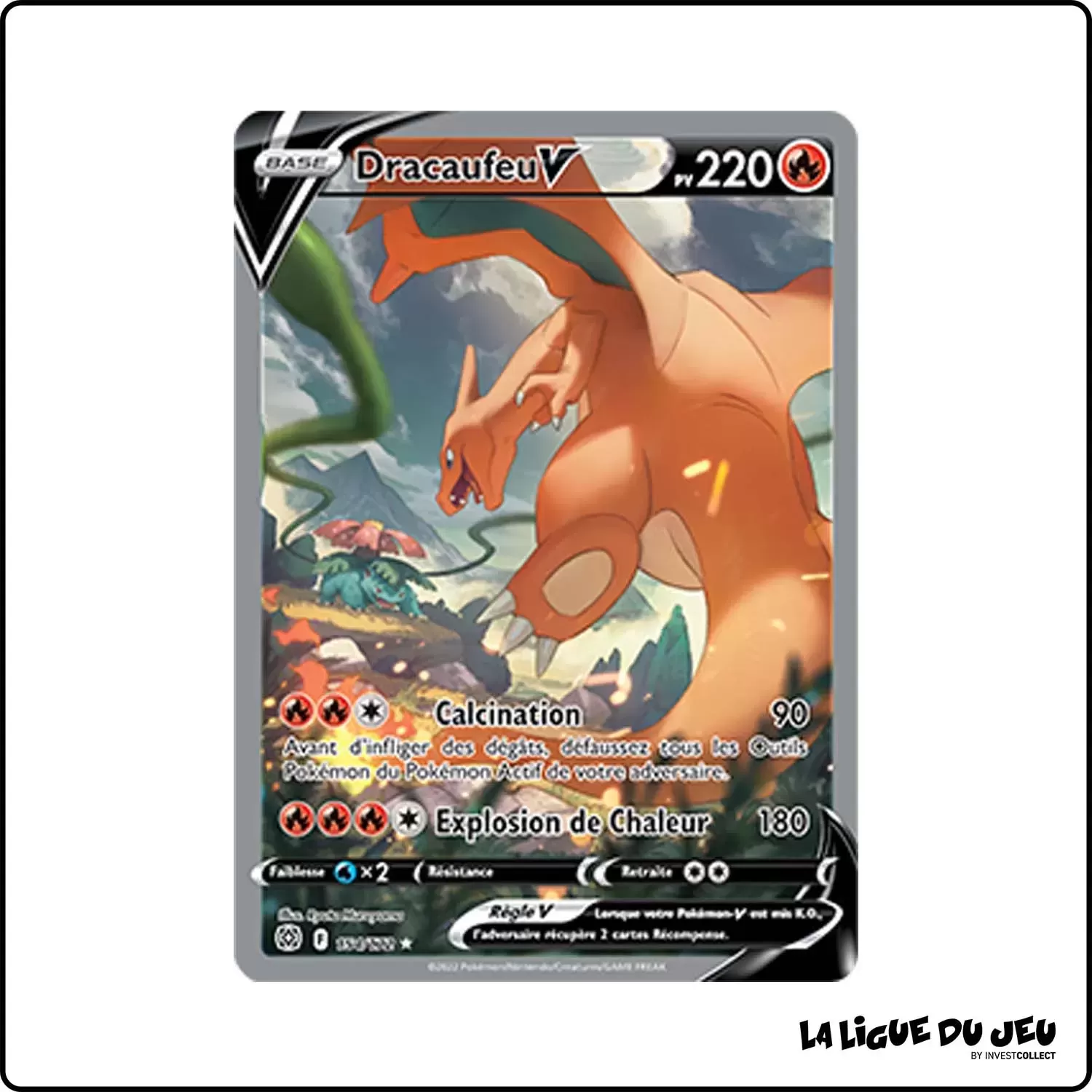 Ultra - Pokemon - Stars Étincelantes - Dracaufeu-V 154/172