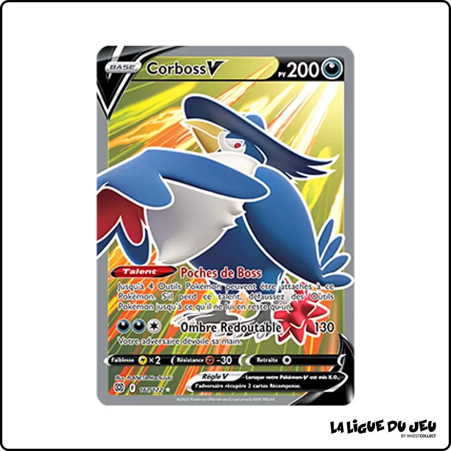 Ultra - Pokemon - Stars Étincelantes - Corboss-V 161/172