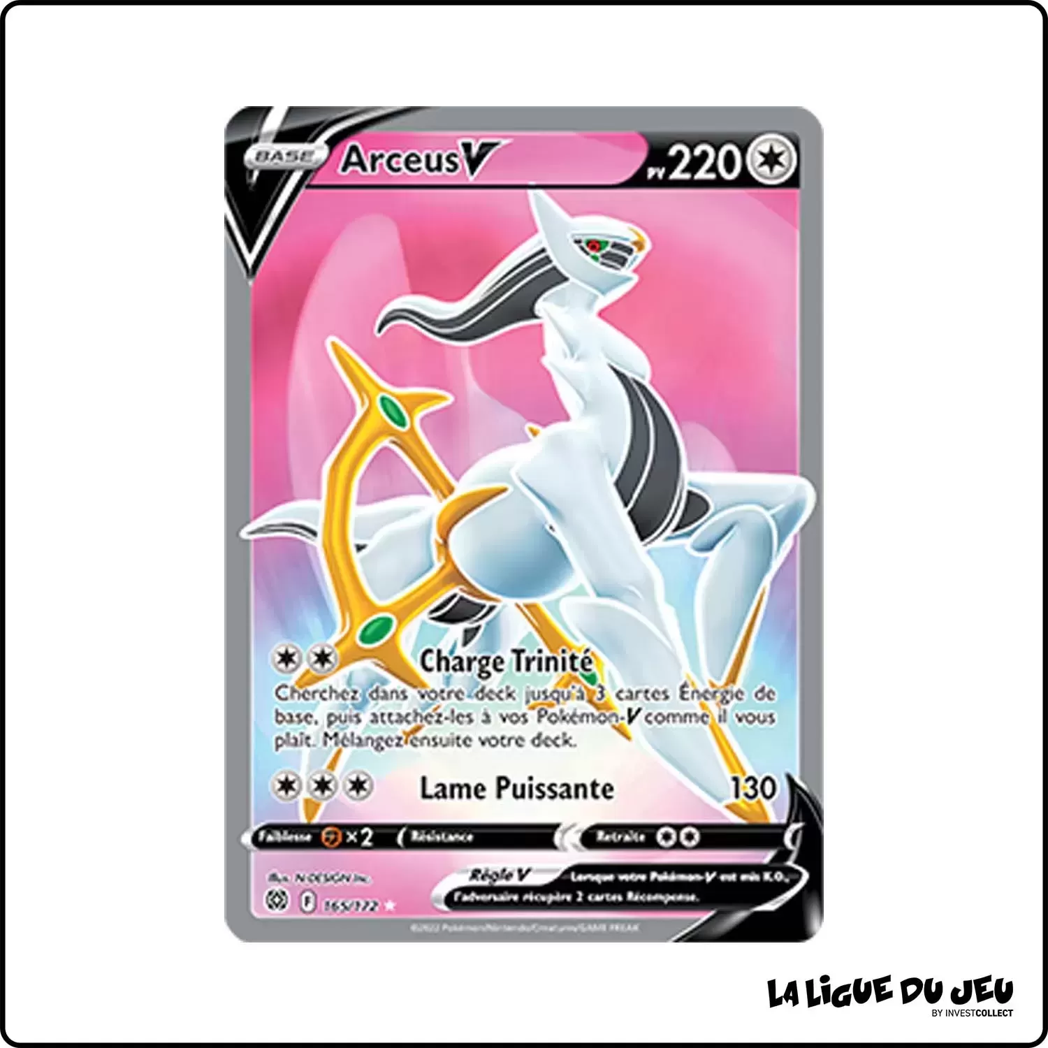 Ultra - Pokemon - Stars Étincelantes - Arceus-V 165/172