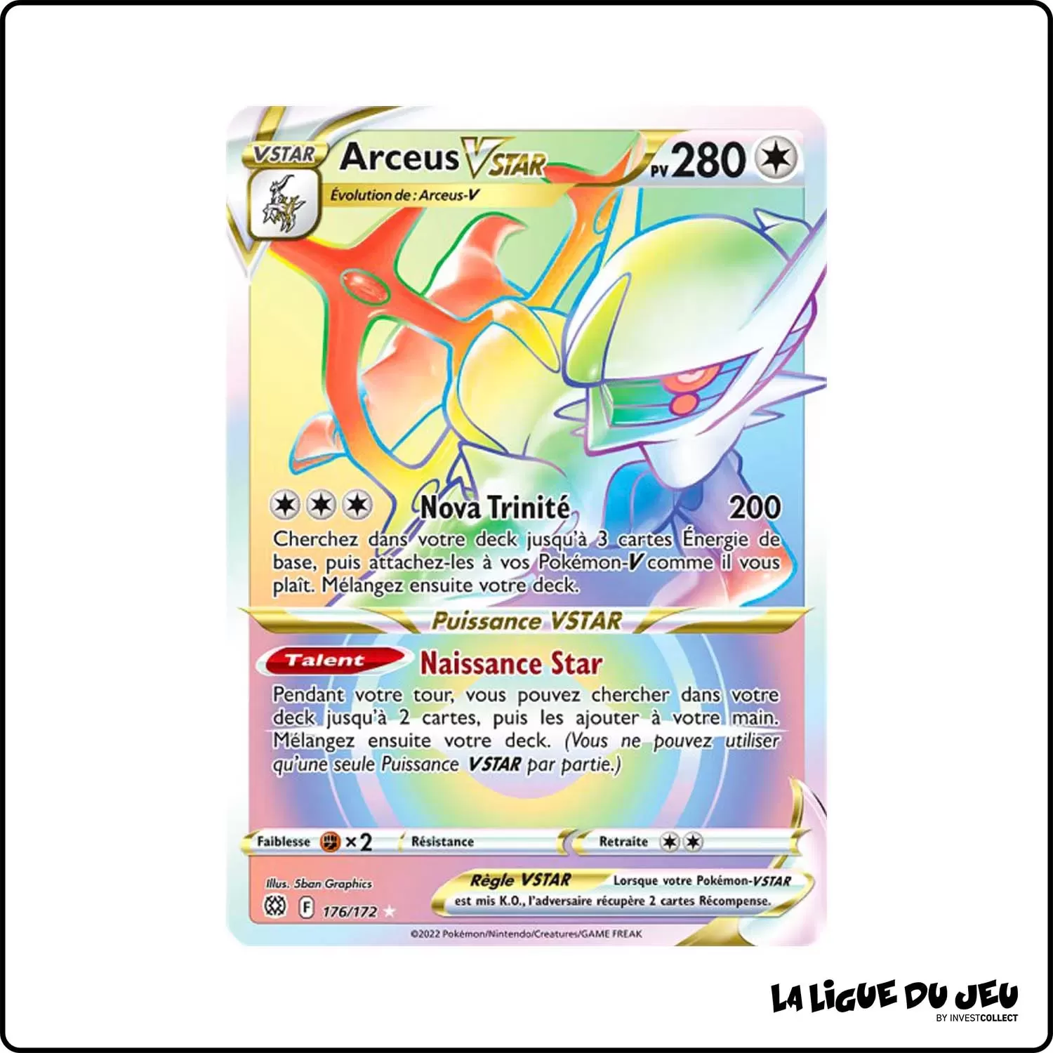 Secrete - Pokemon - Stars Étincelantes - Arceus VSTAR 176/172 The Pokémon Company - 1