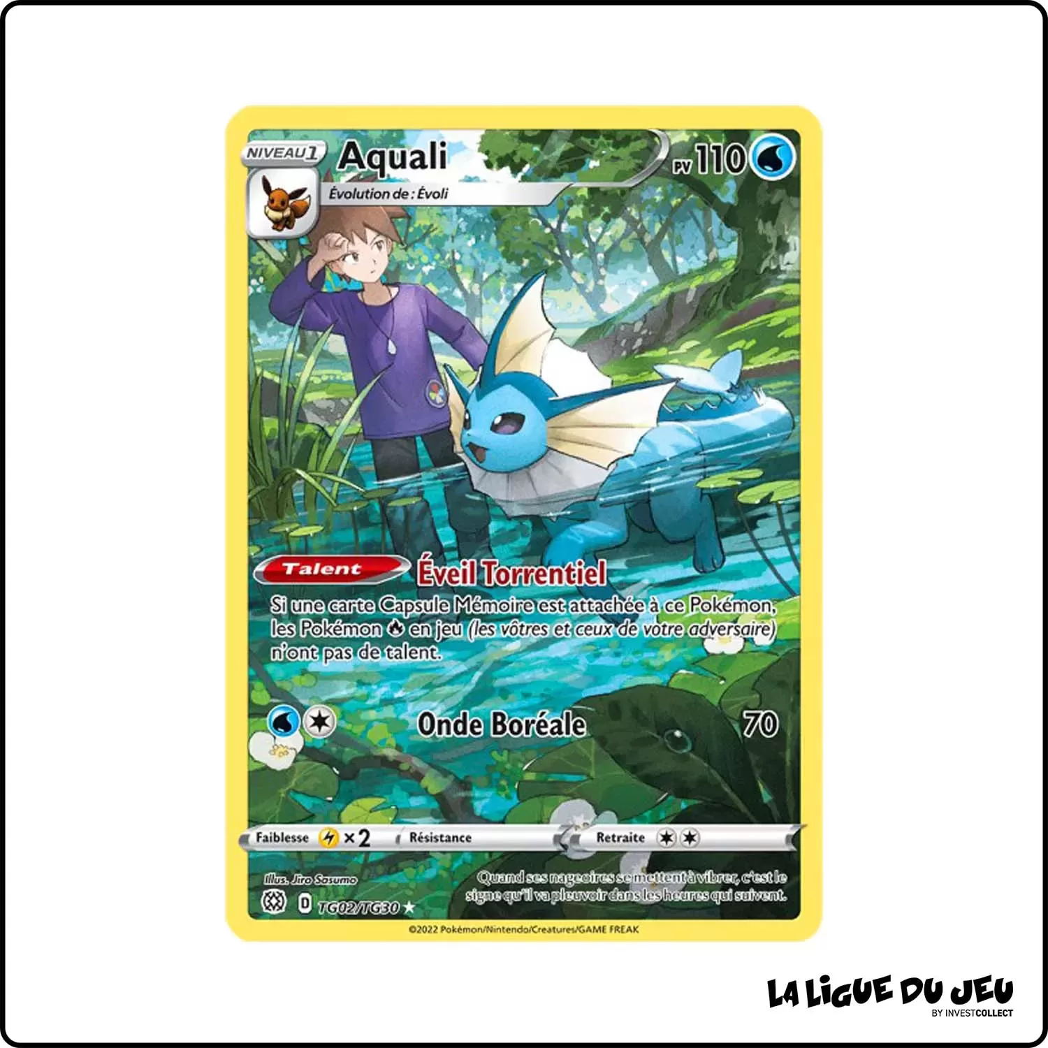 Ultra - Pokemon - Stars Étincelantes - Aquali TG02/TG30