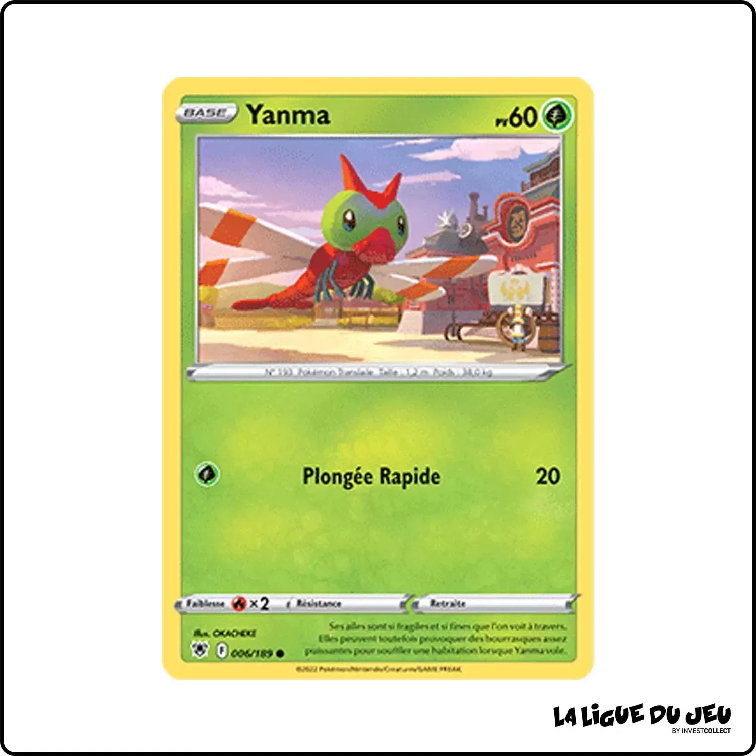 Commune - Pokemon - Astres Radieux - Yanma 6/189