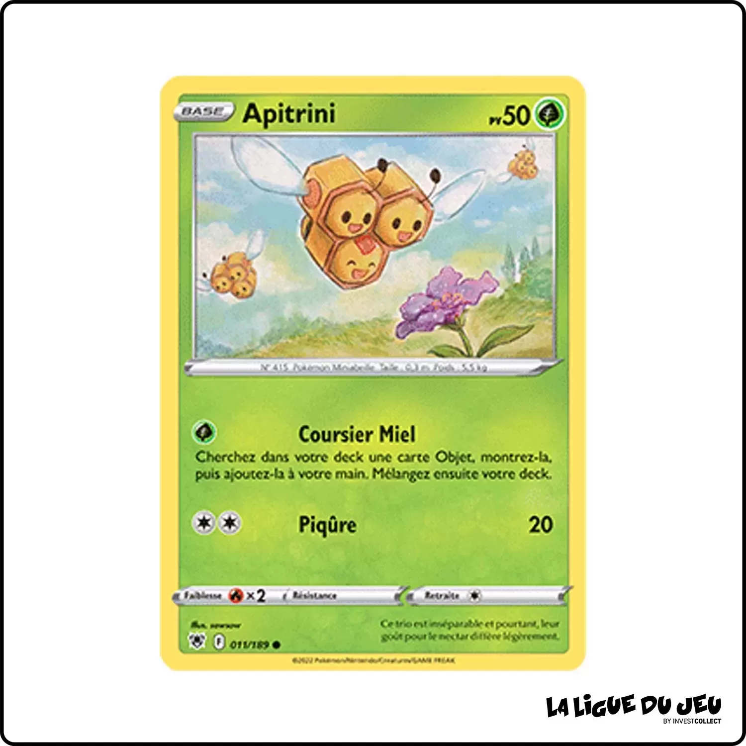 Commune - Pokemon - Astres Radieux - Apitrini 11/189