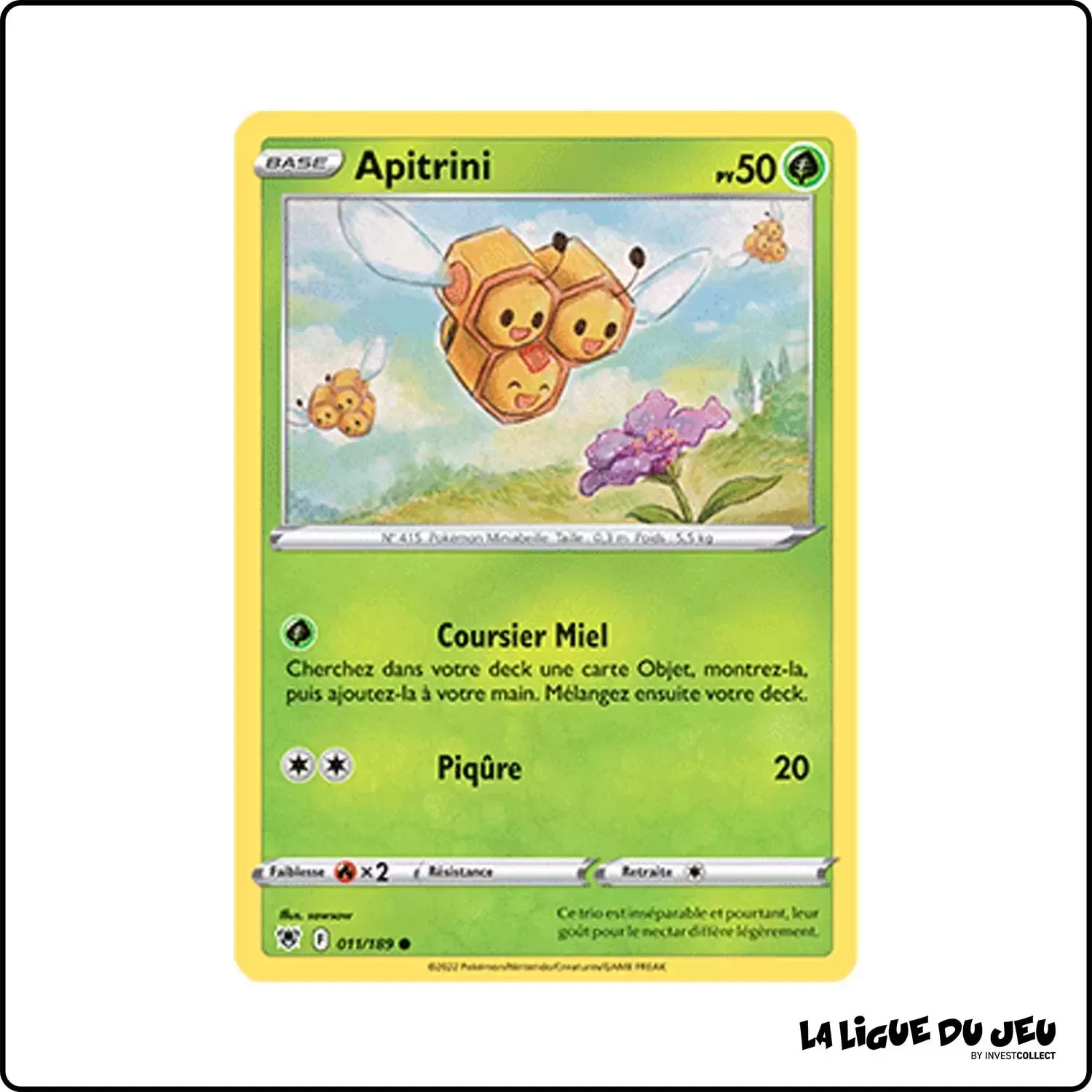 Commune - Pokemon - Astres Radieux - Apitrini 11/189