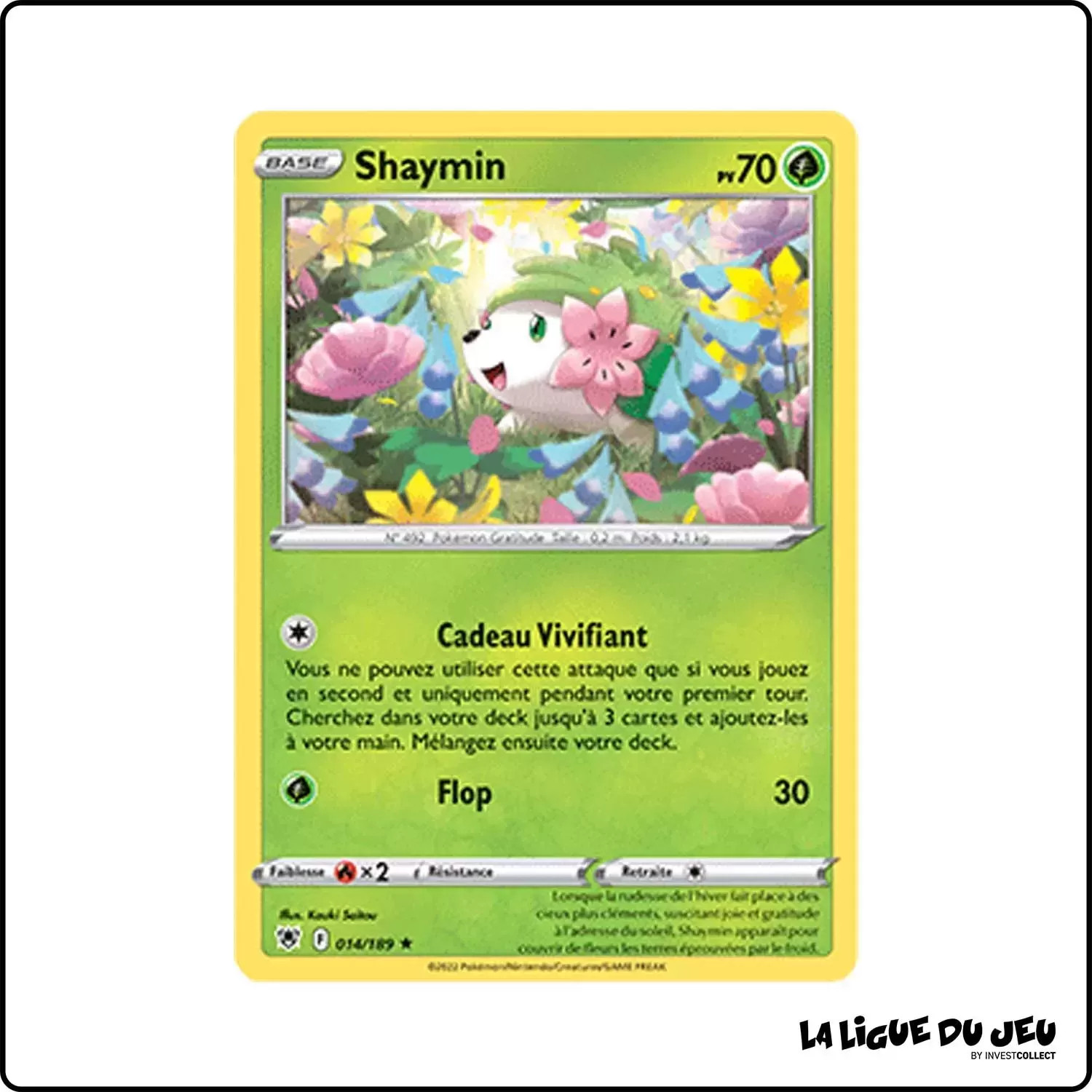 Rare - Pokemon - Astres Radieux - Shaymin 14/189