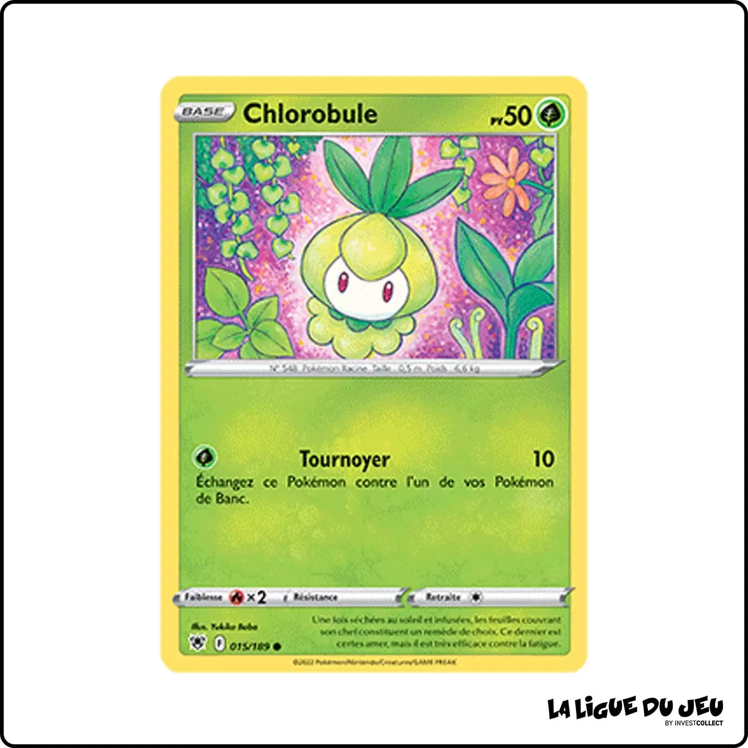 Commune - Pokemon - Astres Radieux - Chlorobule 15/189