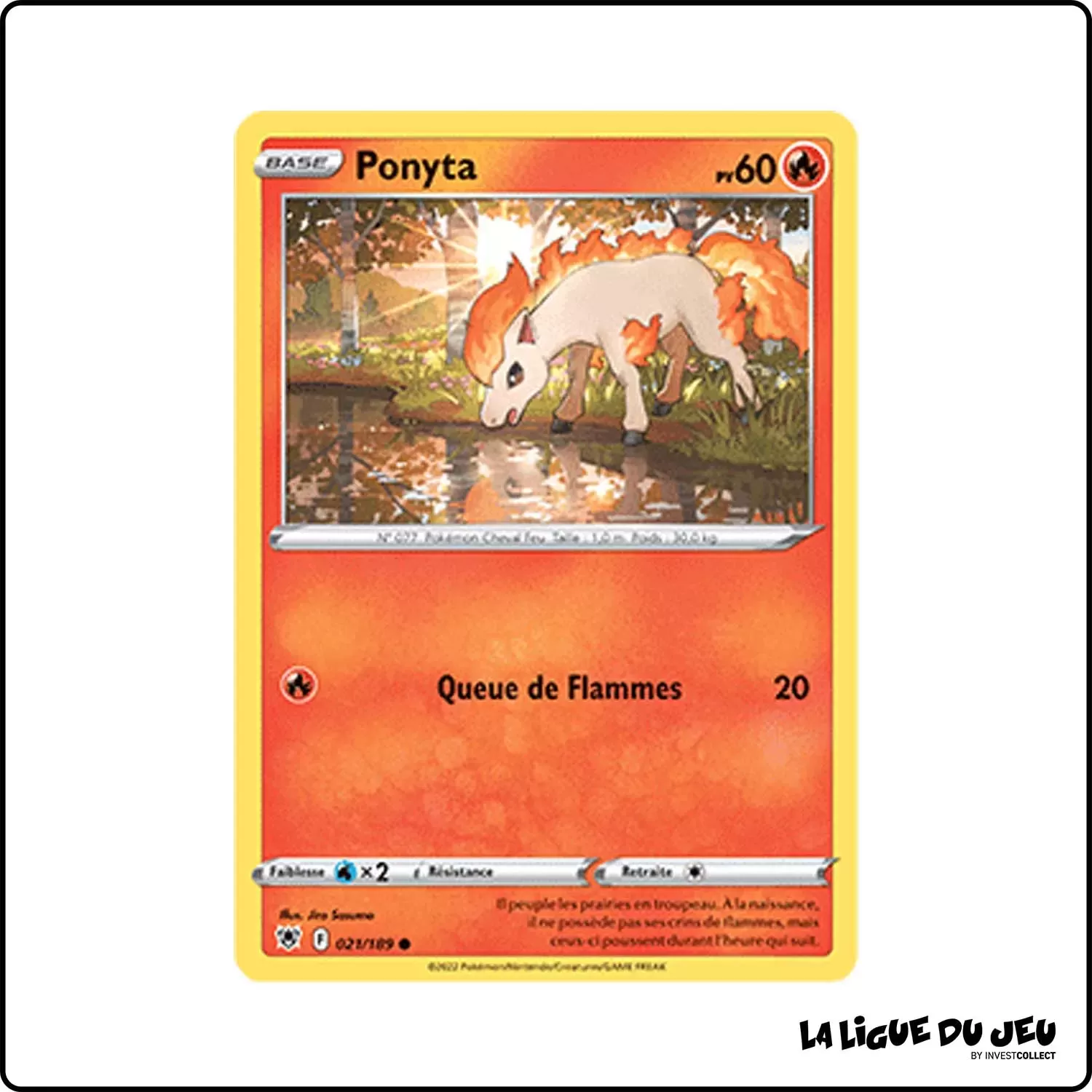 Commune - Pokemon - Astres Radieux - Ponyta 21/189