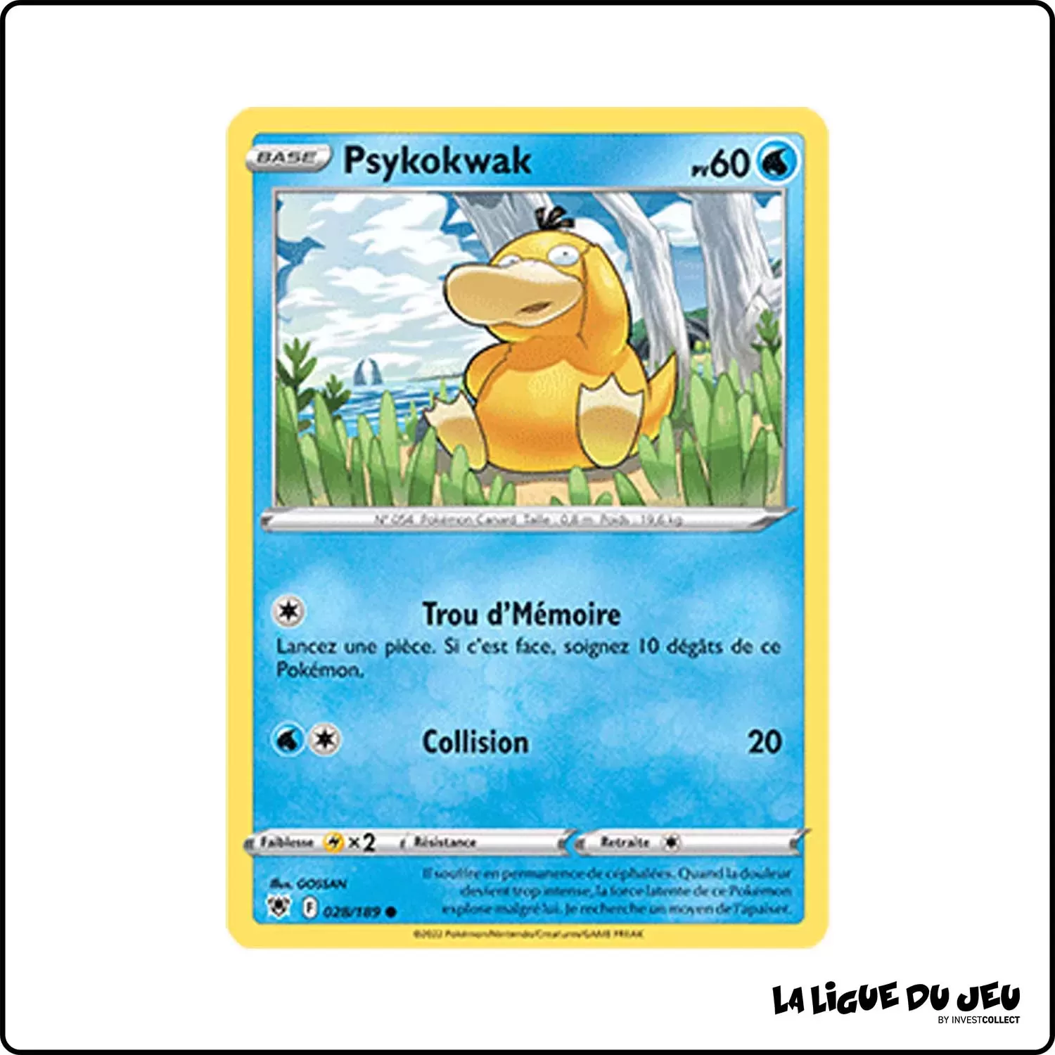 Commune - Pokemon - Astres Radieux - Psykokwak 28/189