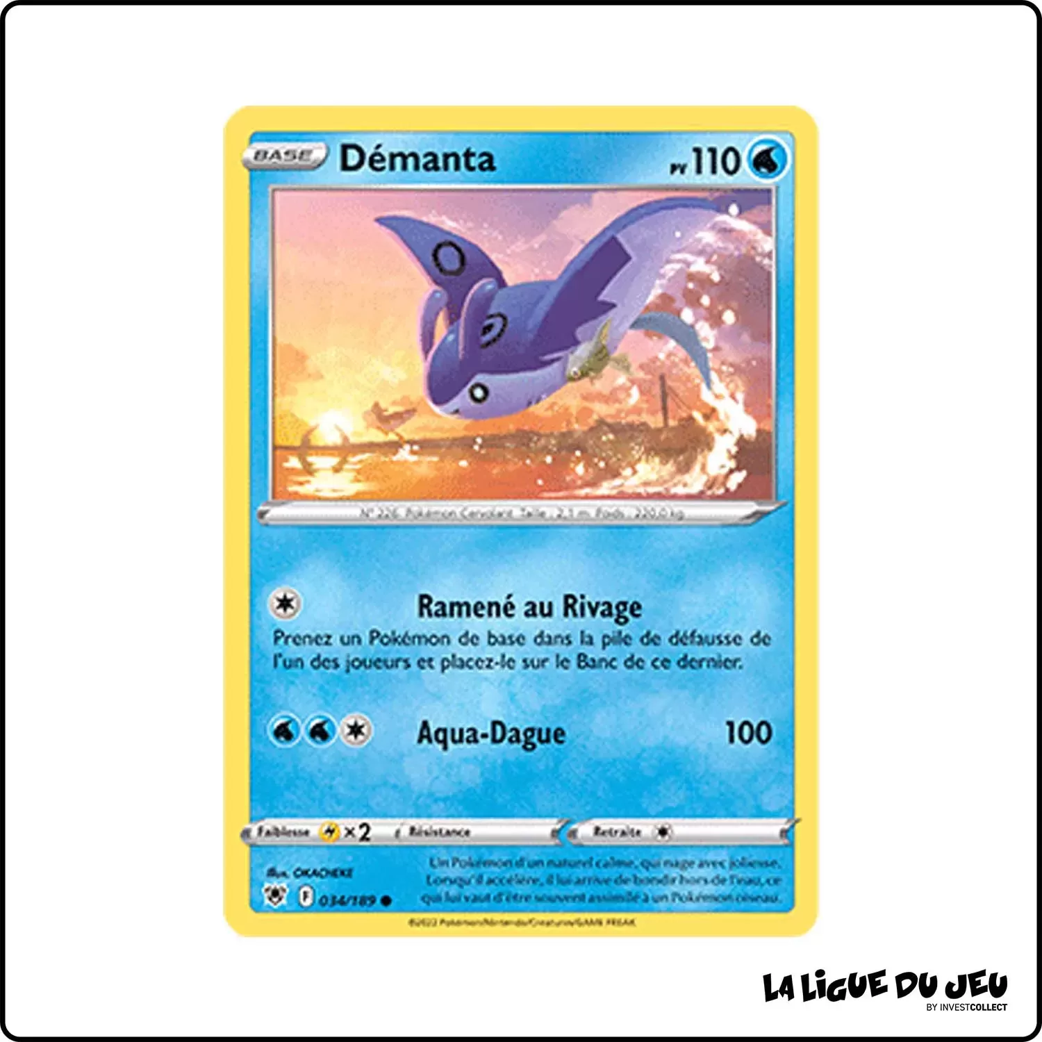 Commune - Pokemon - Astres Radieux - Démanta 34/189