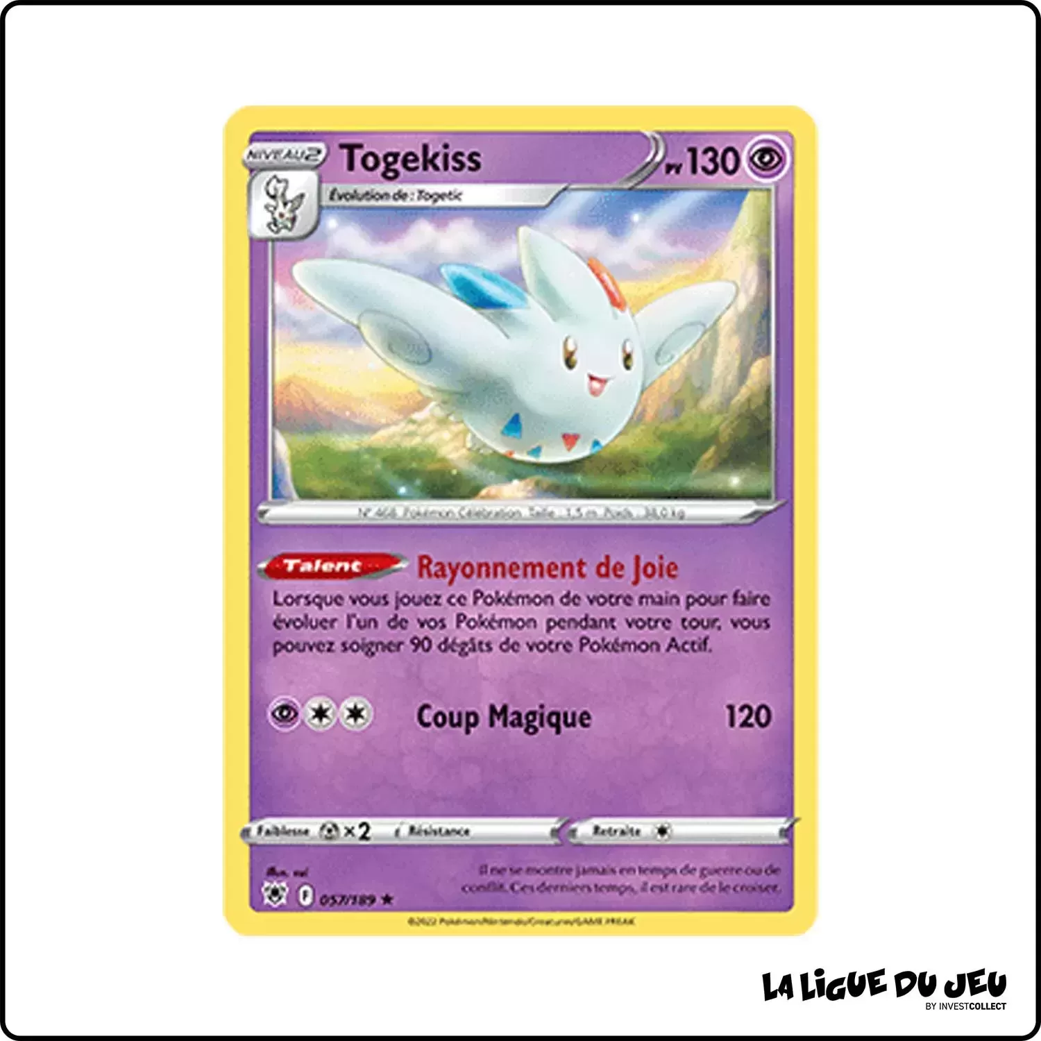 Holo - Pokemon - Astres Radieux - Togekiss 57/189