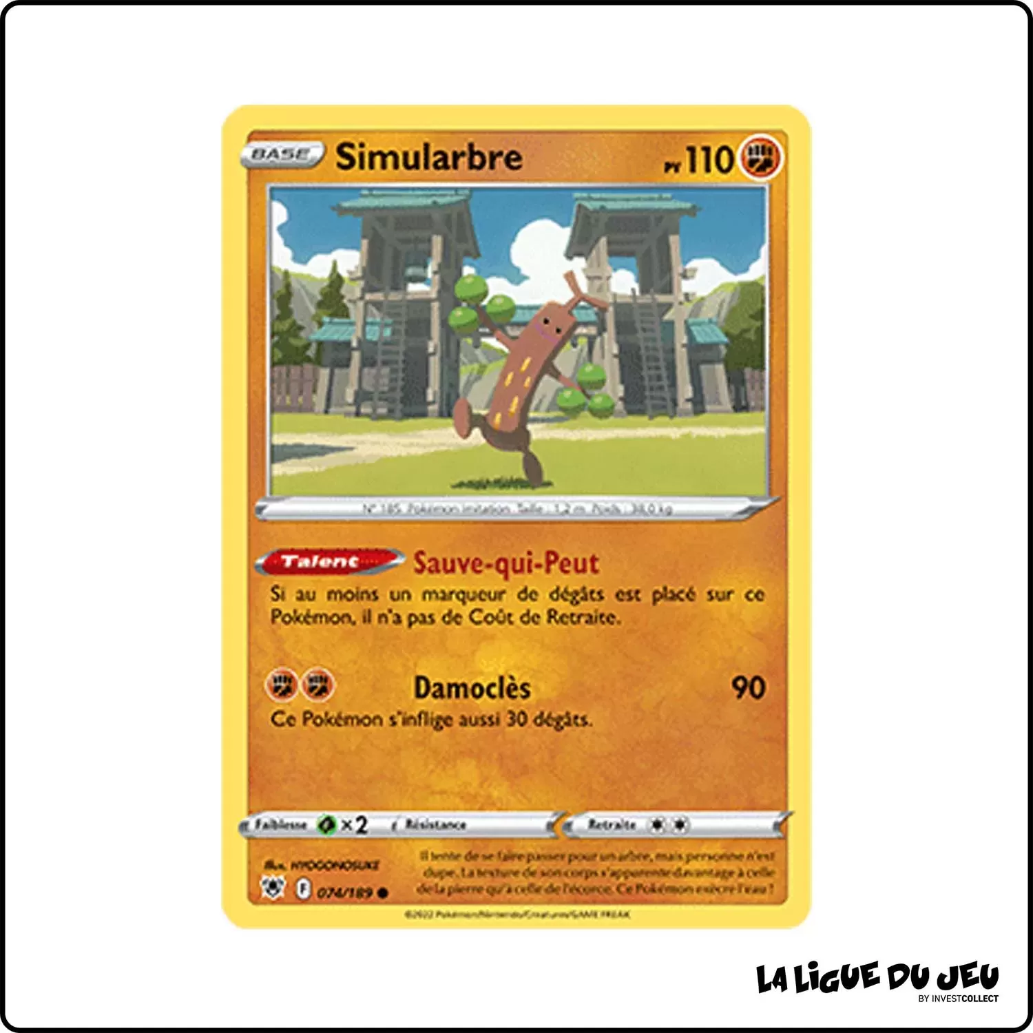 Commune - Pokemon - Astres Radieux - Simularbre 74/189