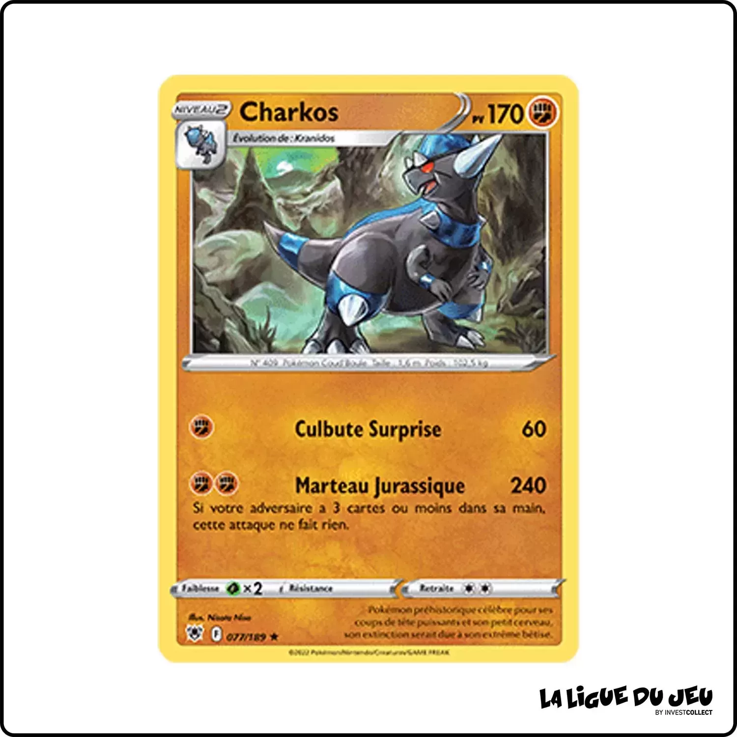 Holo - Pokemon - Astres Radieux - Charkos 77/189