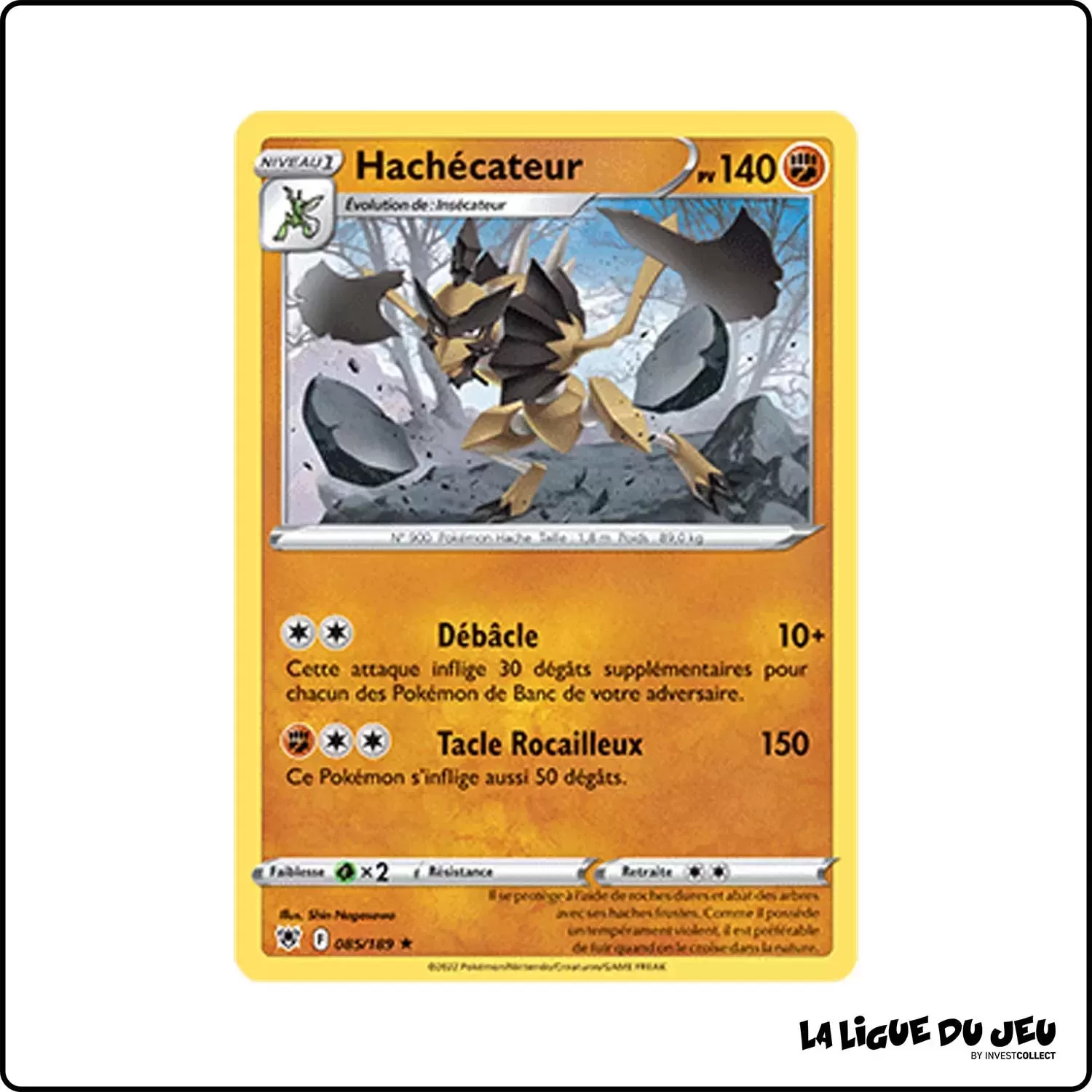 Rare - Pokemon - Astres Radieux - Hachécateur 85/189