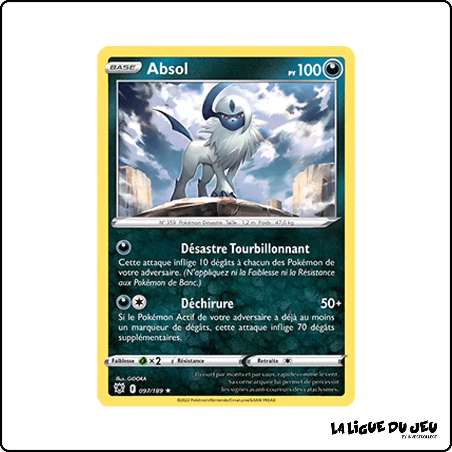 Holo - Pokemon - Astres Radieux - Absol 97/189