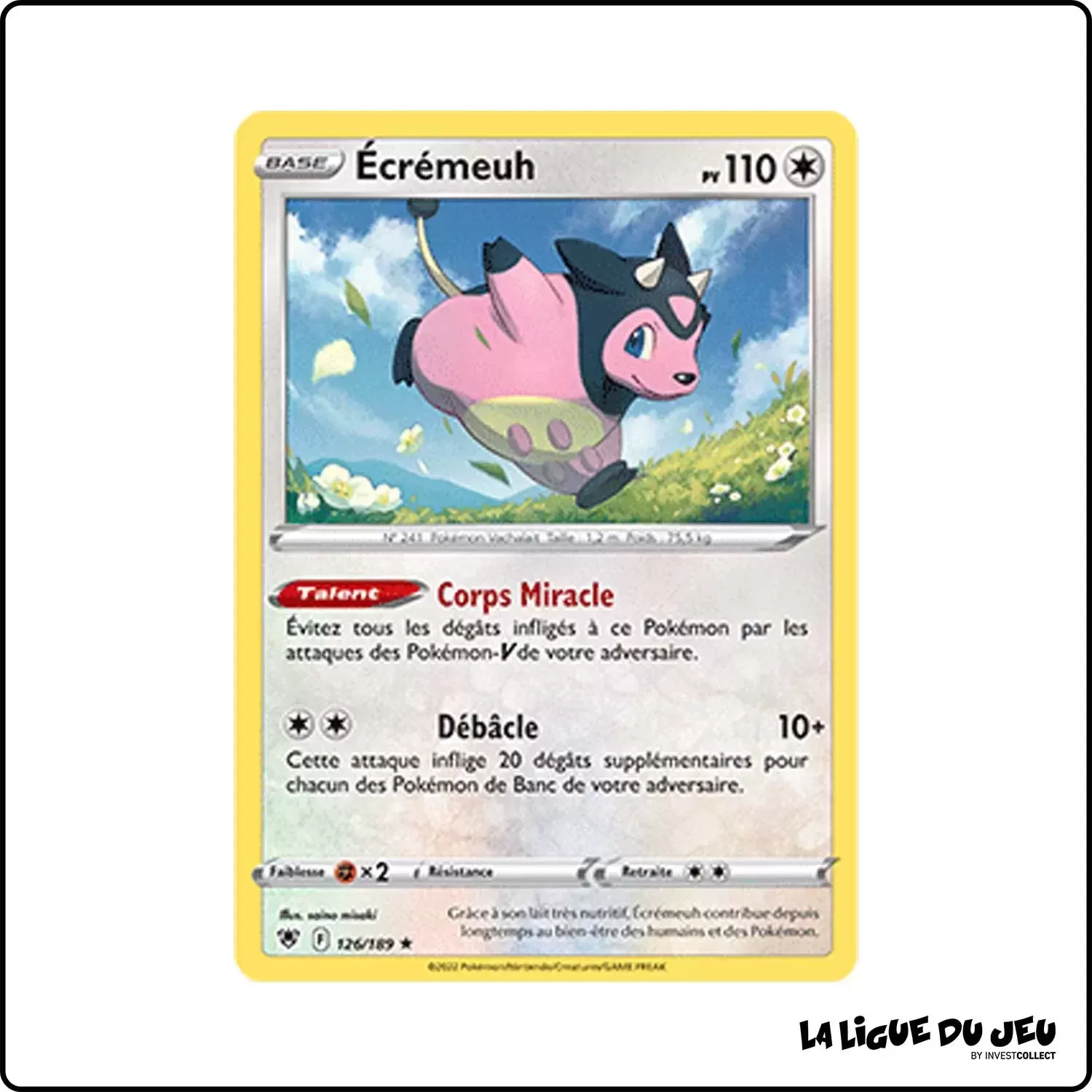 Holo - Pokemon - Astres Radieux - Écrémeuh 126/189