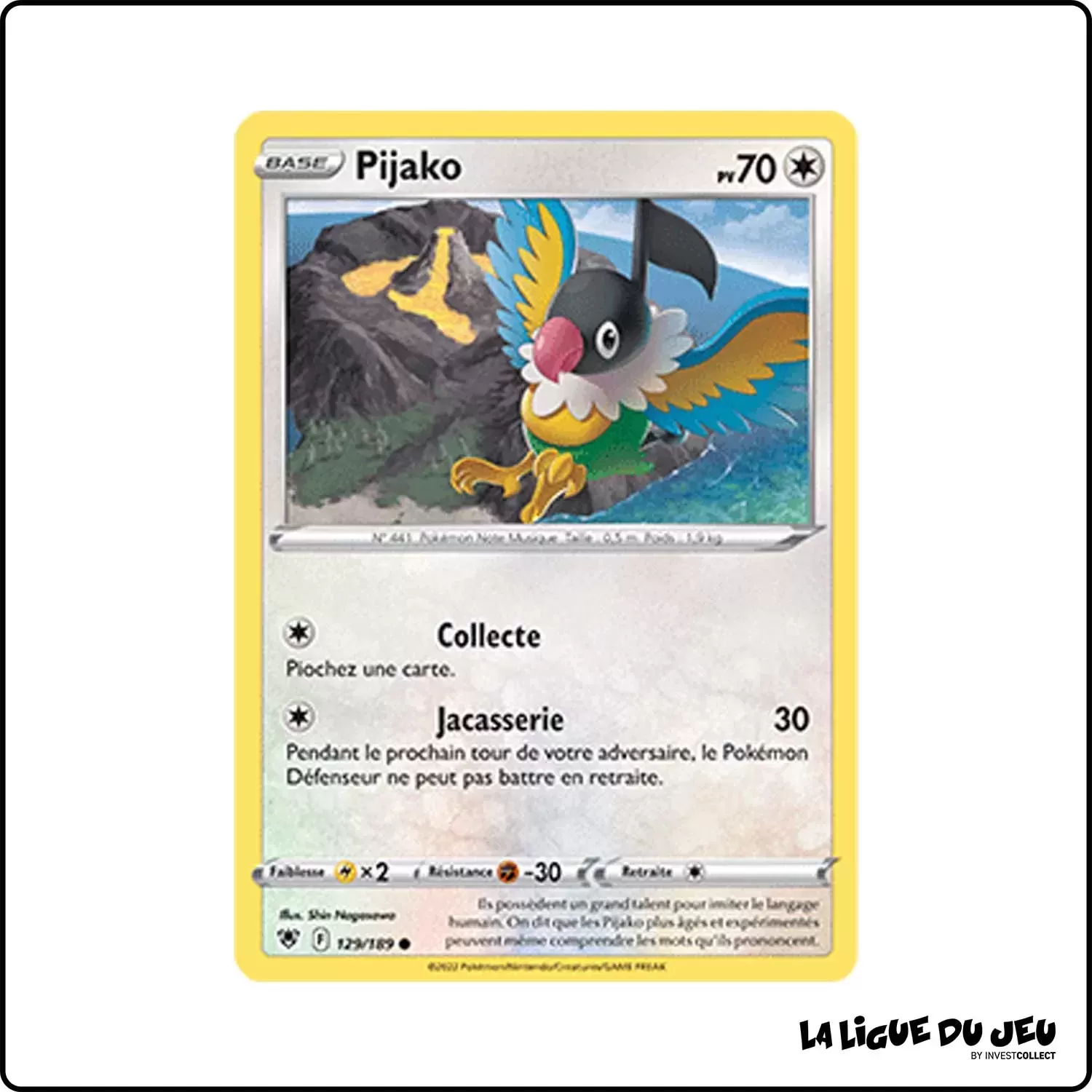 Commune - Pokemon - Astres Radieux - Pijako 129/189