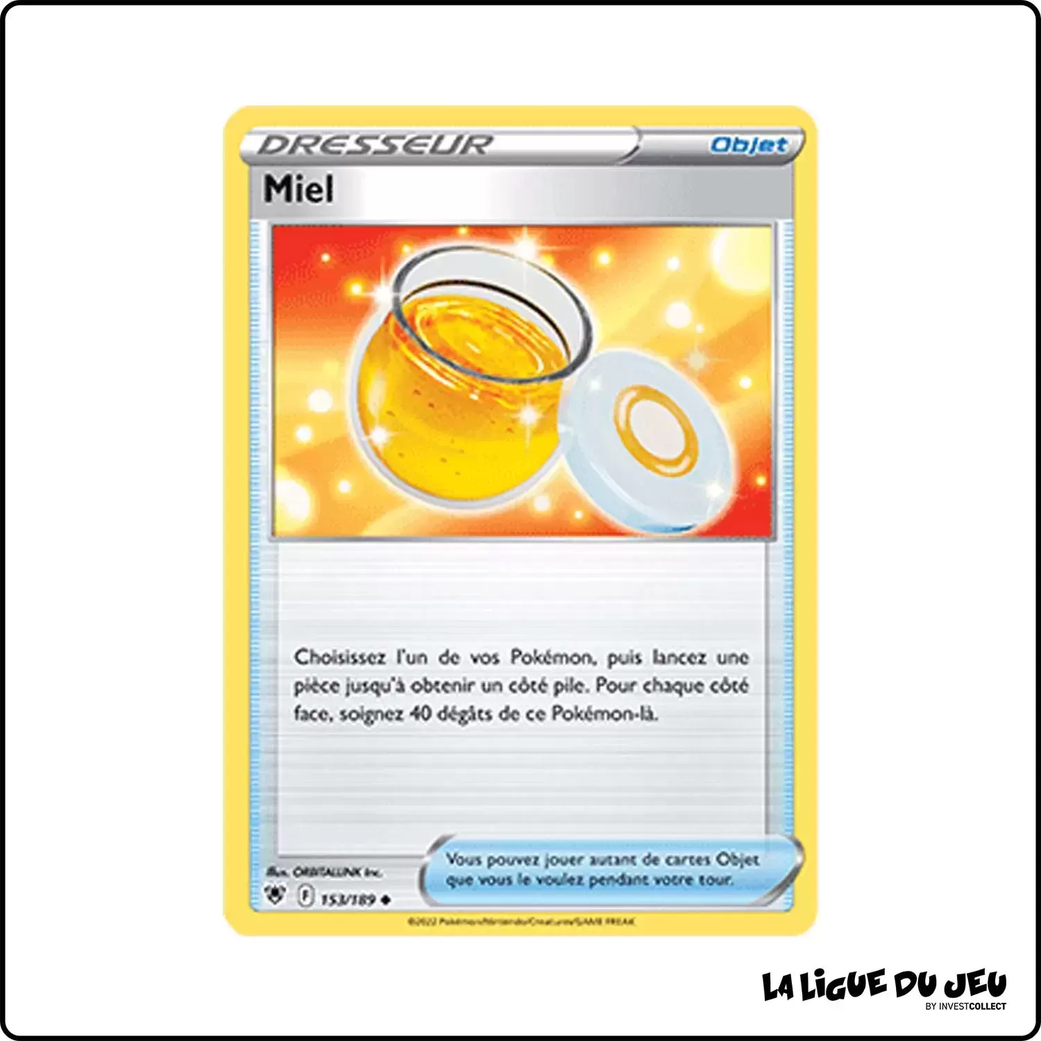 Peu commune - Pokemon - Astres Radieux - Miel 153/189