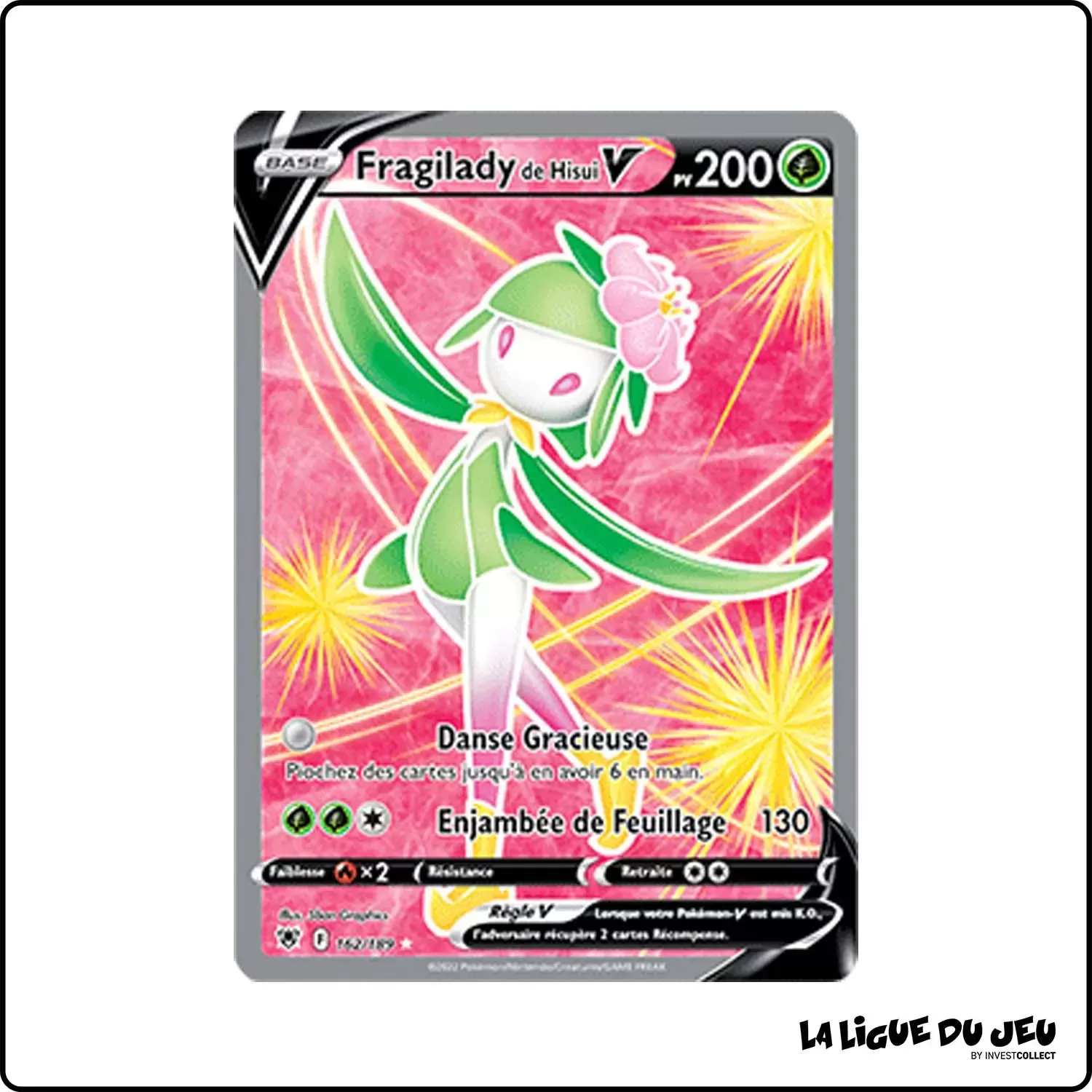 Ultra - Pokemon - Astres Radieux - Fragilady de Hisui-V 162/189