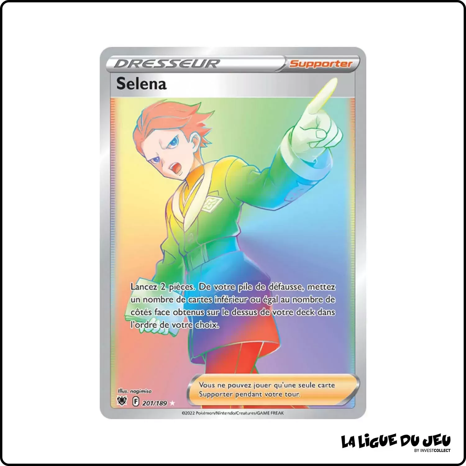 Secrete - Pokemon - Astres Radieux - Selena 201/189