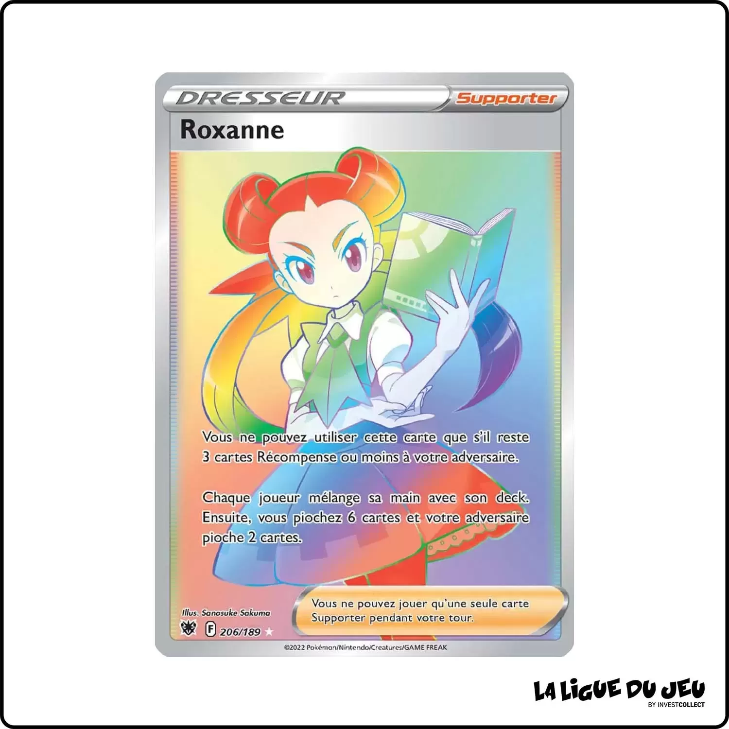 Secrete - Pokemon - Astres Radieux - Roxanne 206/189