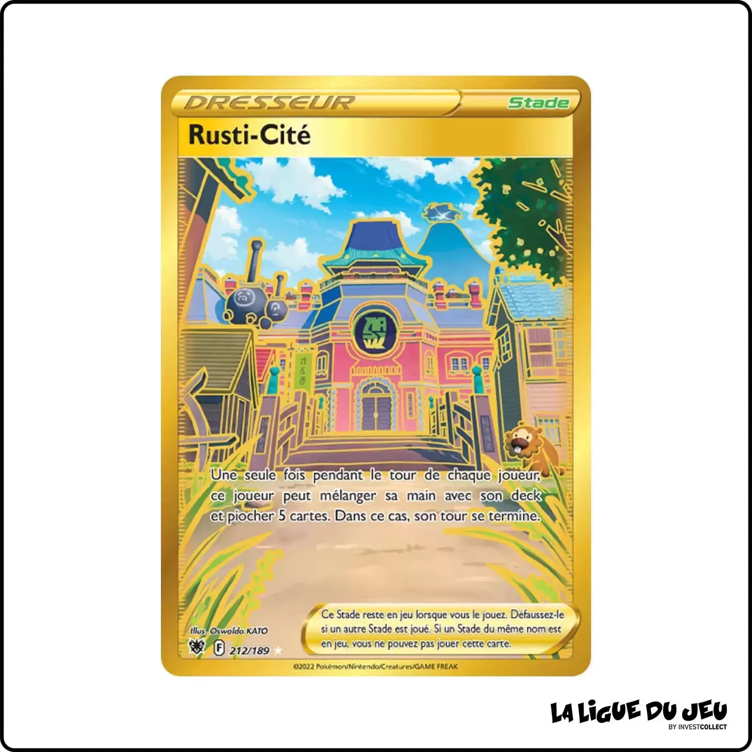 Secrete - Pokemon - Astres Radieux - Rusti-Cité 212/189