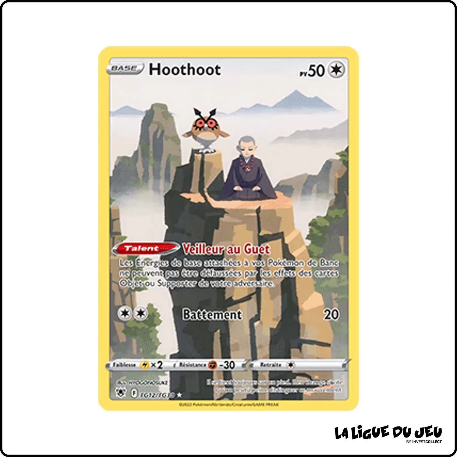 Ultra - Pokemon - Astres Radieux - Hoothoot TG12/TG30