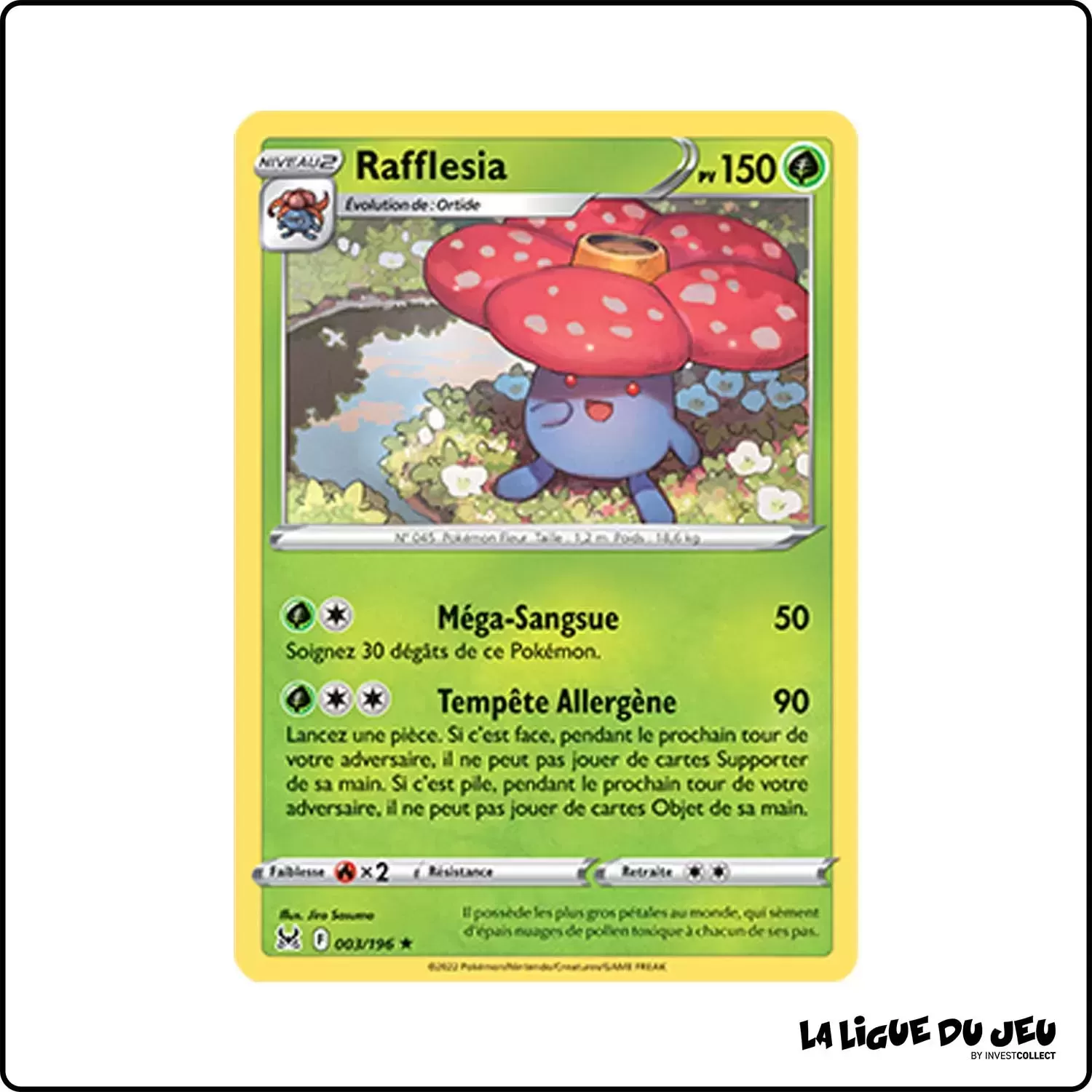 Holo - Pokemon - Origine Perdue - Rafflesia 3/196