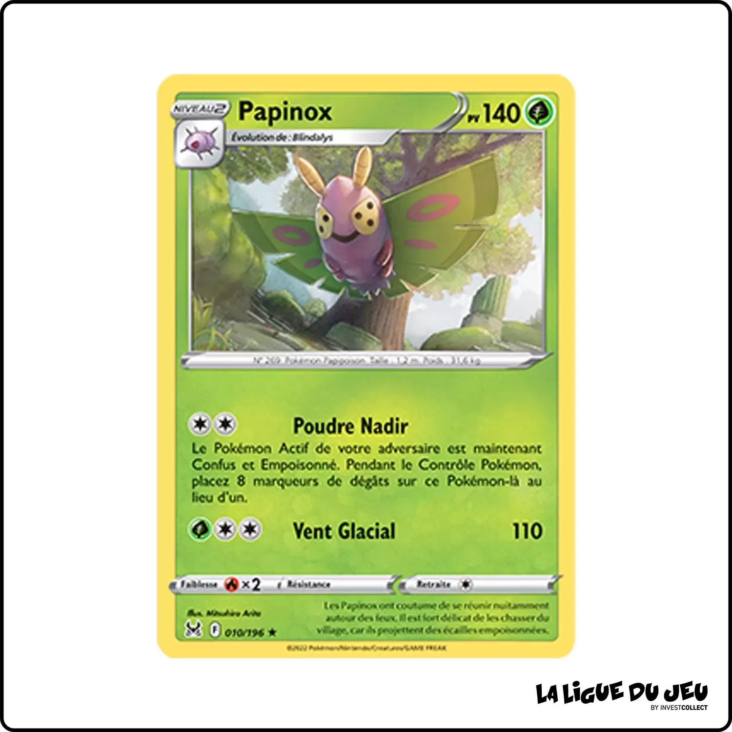 Rare - Pokemon - Origine Perdue - Papinox 10/196