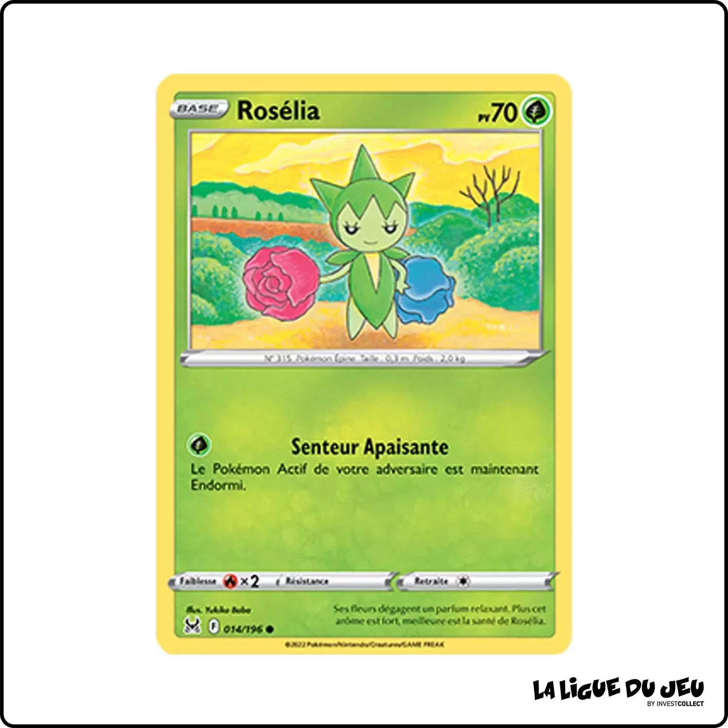 Commune - Pokemon - Origine Perdue - Rosélia 14/196