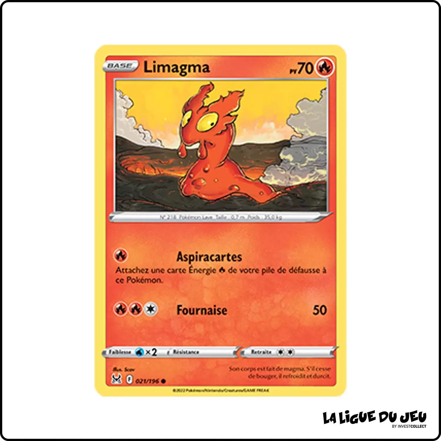 Commune - Pokemon - Origine Perdue - Limagma 21/196