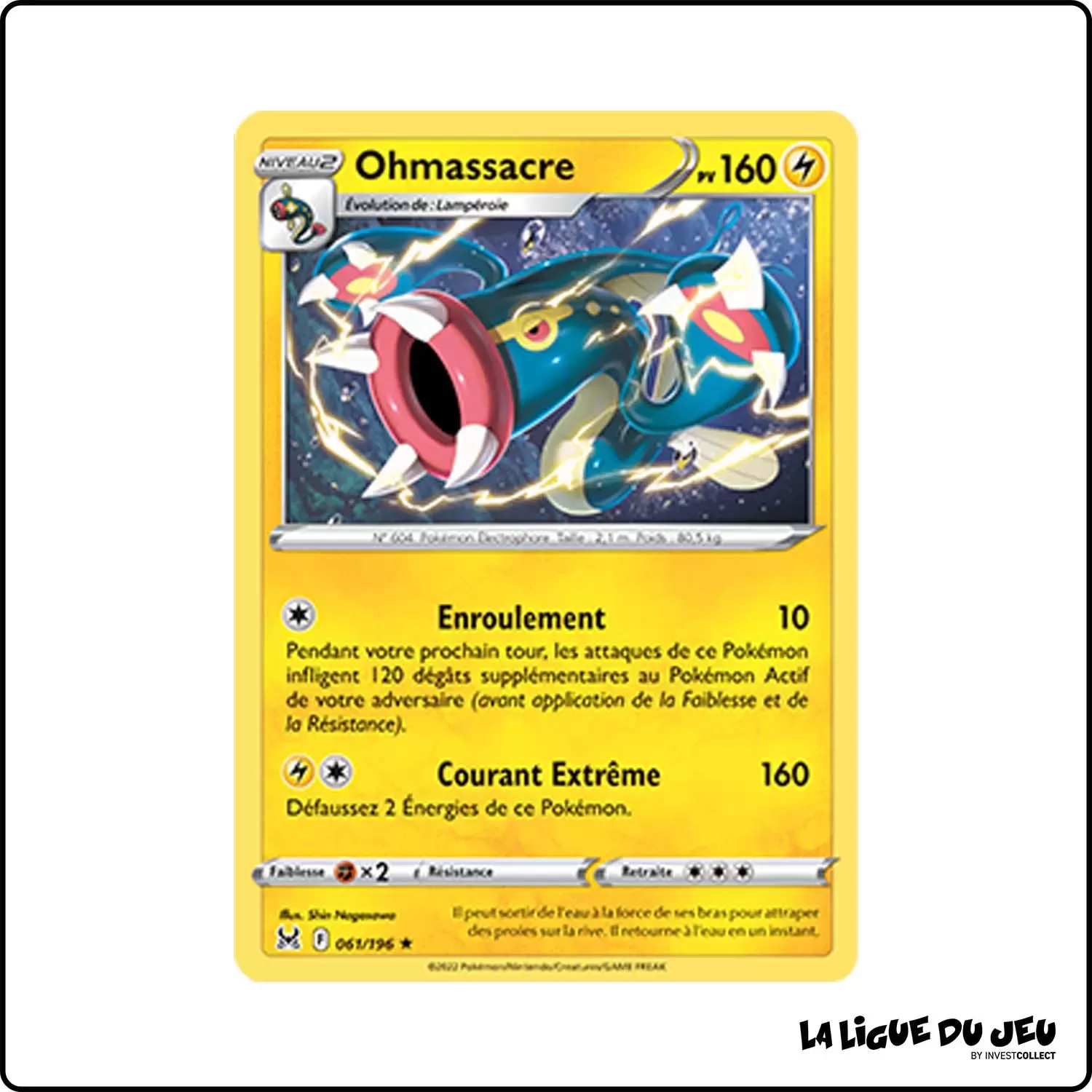 Rare - Pokemon - Origine Perdue - Ohmassacre 61/196