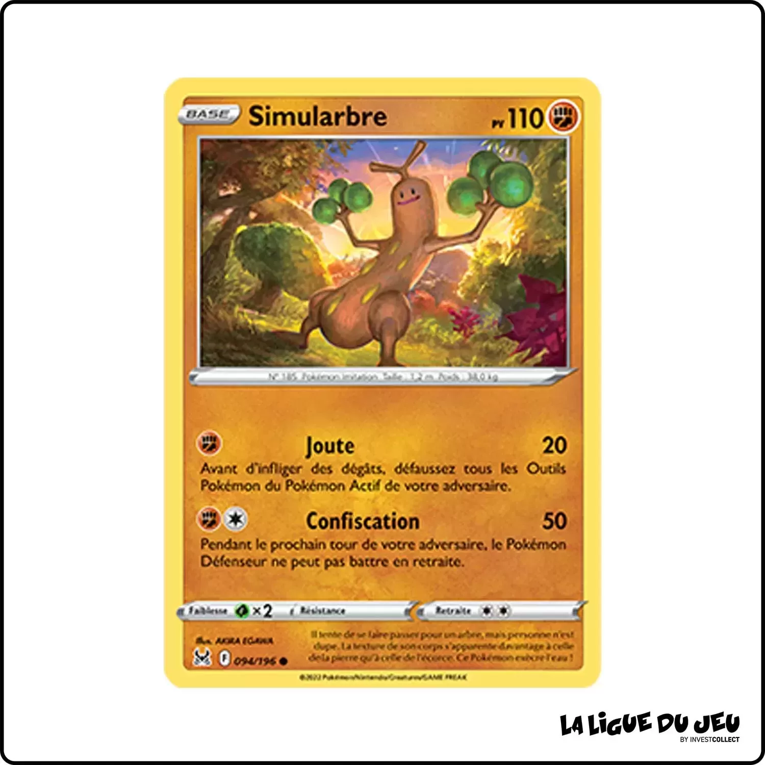 Commune - Pokemon - Origine Perdue - Simularbre 94/196