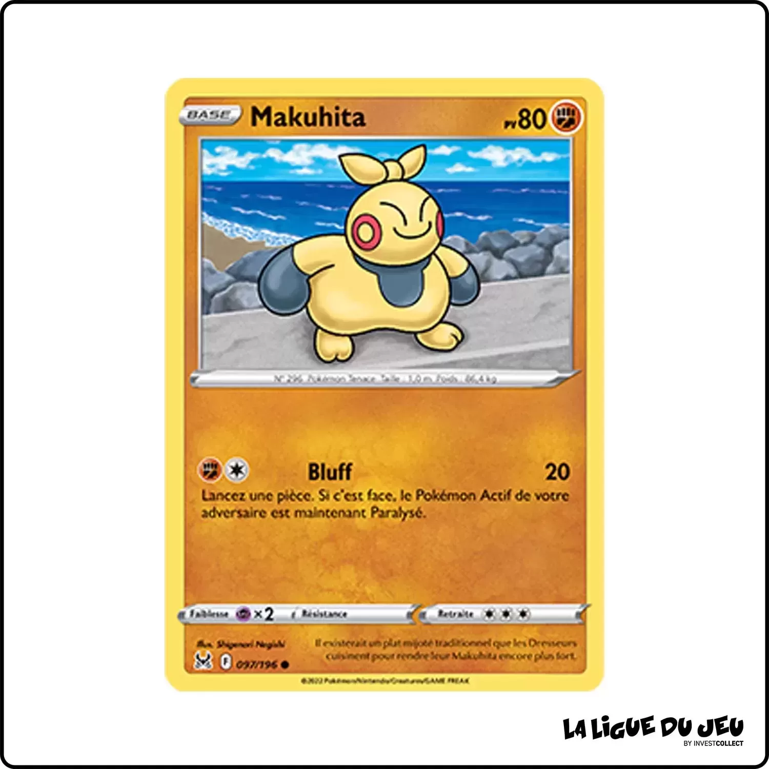 Commune - Pokemon - Origine Perdue - Makuhita 97/196