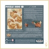 Réfléxion - Art & Meeple – Puzzle Tichu - 1000 pièces Tiki Editions - 2