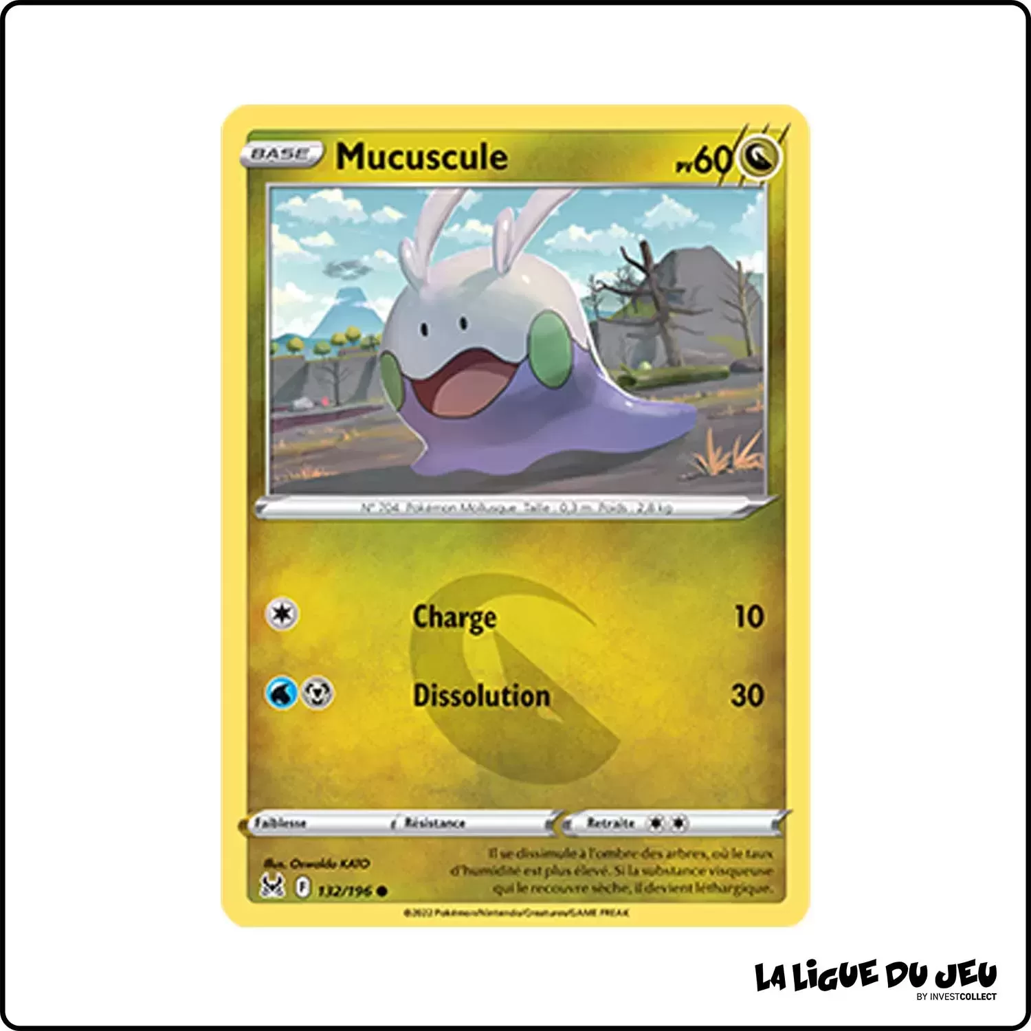 Commune - Pokemon - Origine Perdue - Mucuscule 132/196